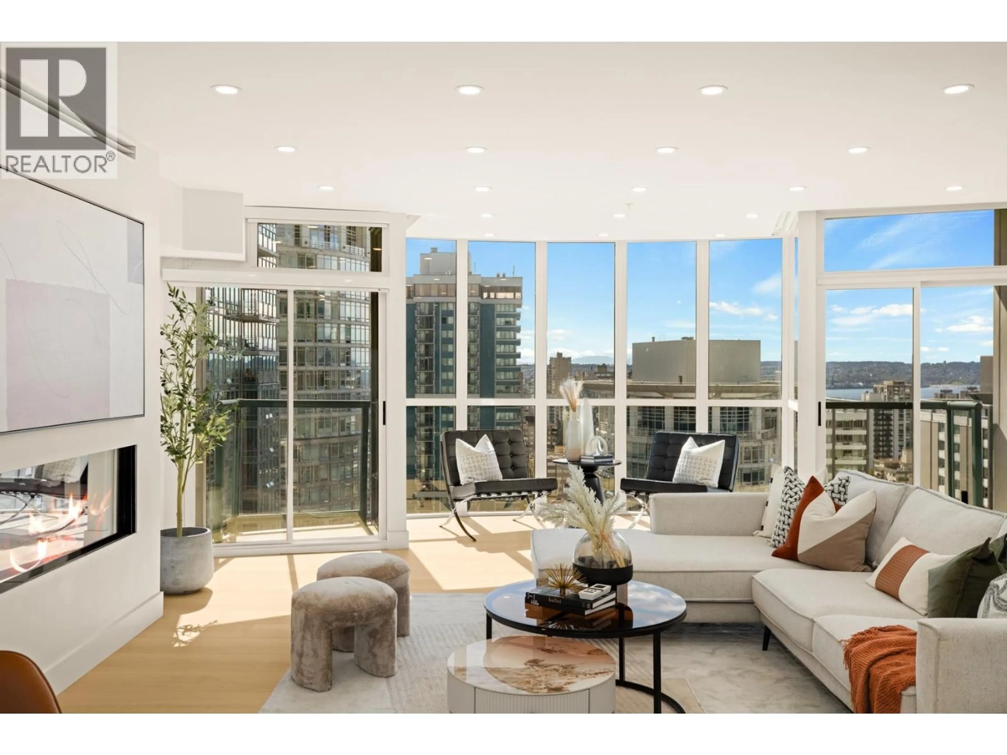 Living room with furniture, unknown for 2803 - 1239 GEORGIA STREET, Vancouver British Columbia V6E4R8