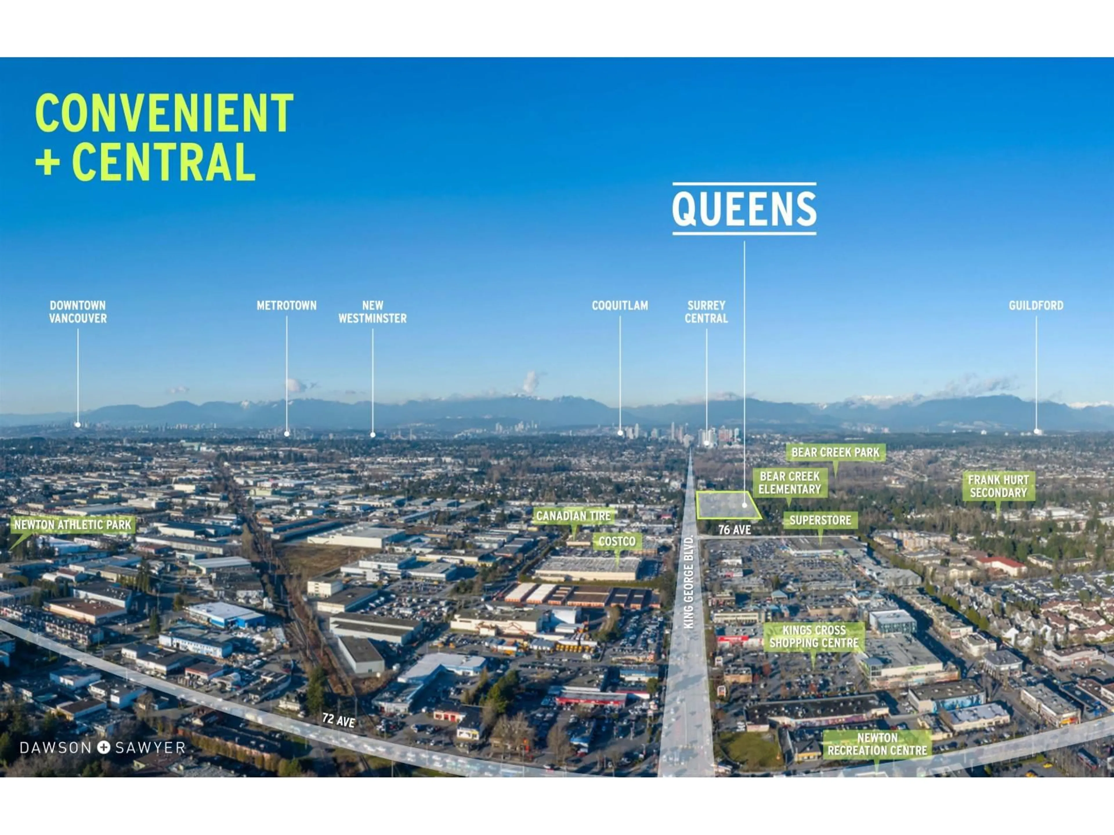 A pic from outside/outdoor area/front of a property/back of a property/a pic from drone, street for 110 - 7858 137 STREET, Surrey British Columbia V0V0V0