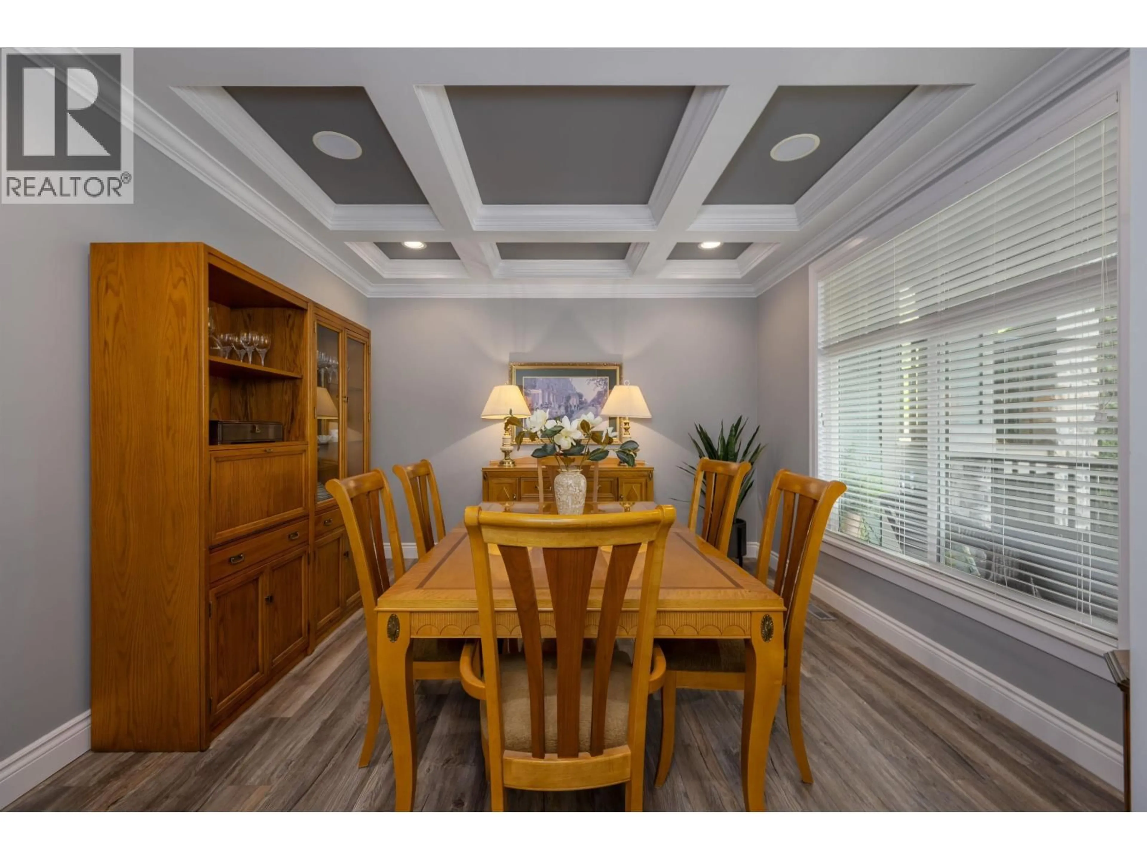 Dining room, wood/laminate floor for 2915 FERN DRIVE, Anmore British Columbia V3H4W9