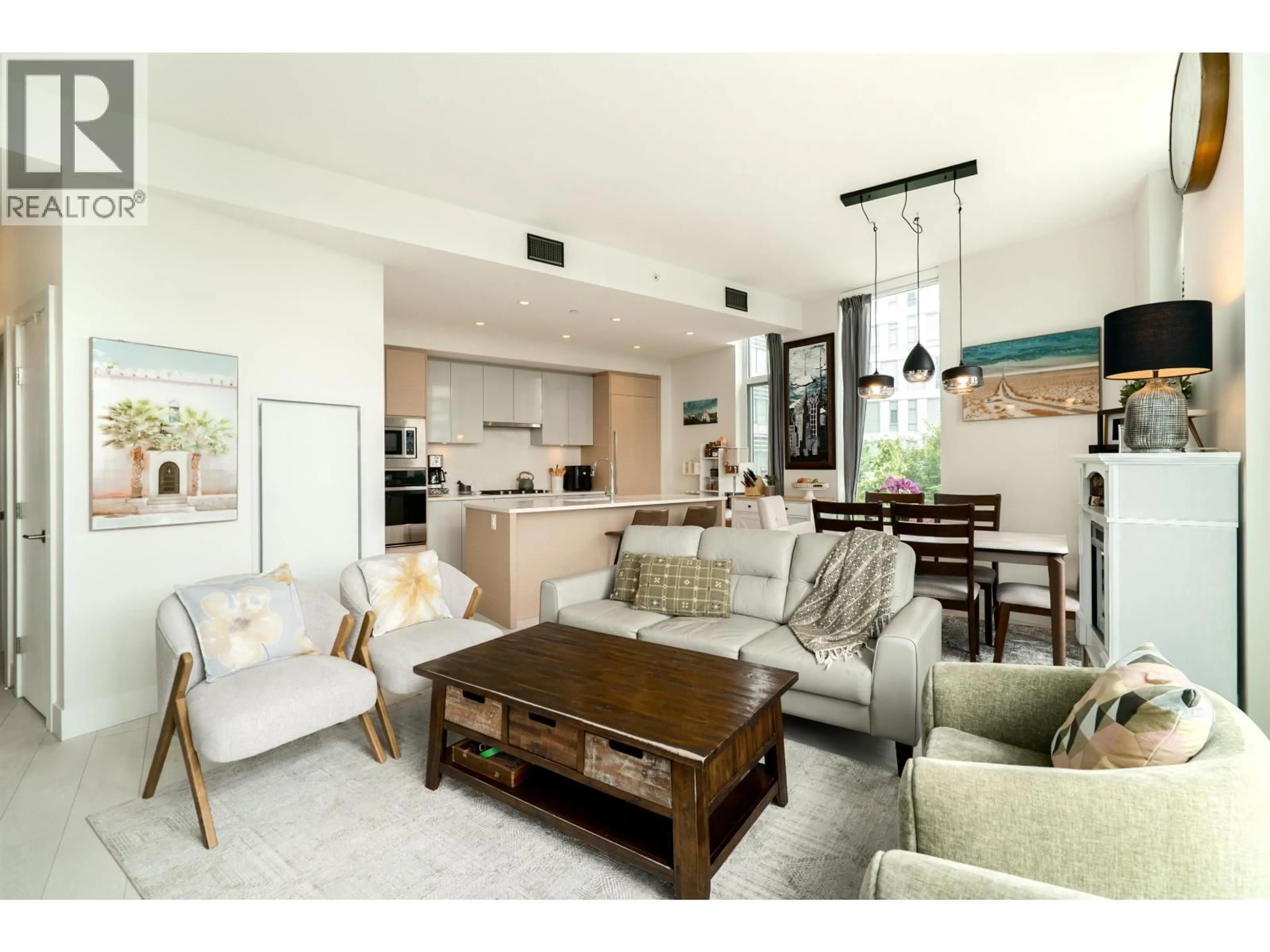 Living room with furniture, unknown for 309 - 3438 SAWMILL CRESCENT, Vancouver British Columbia V5S0E3