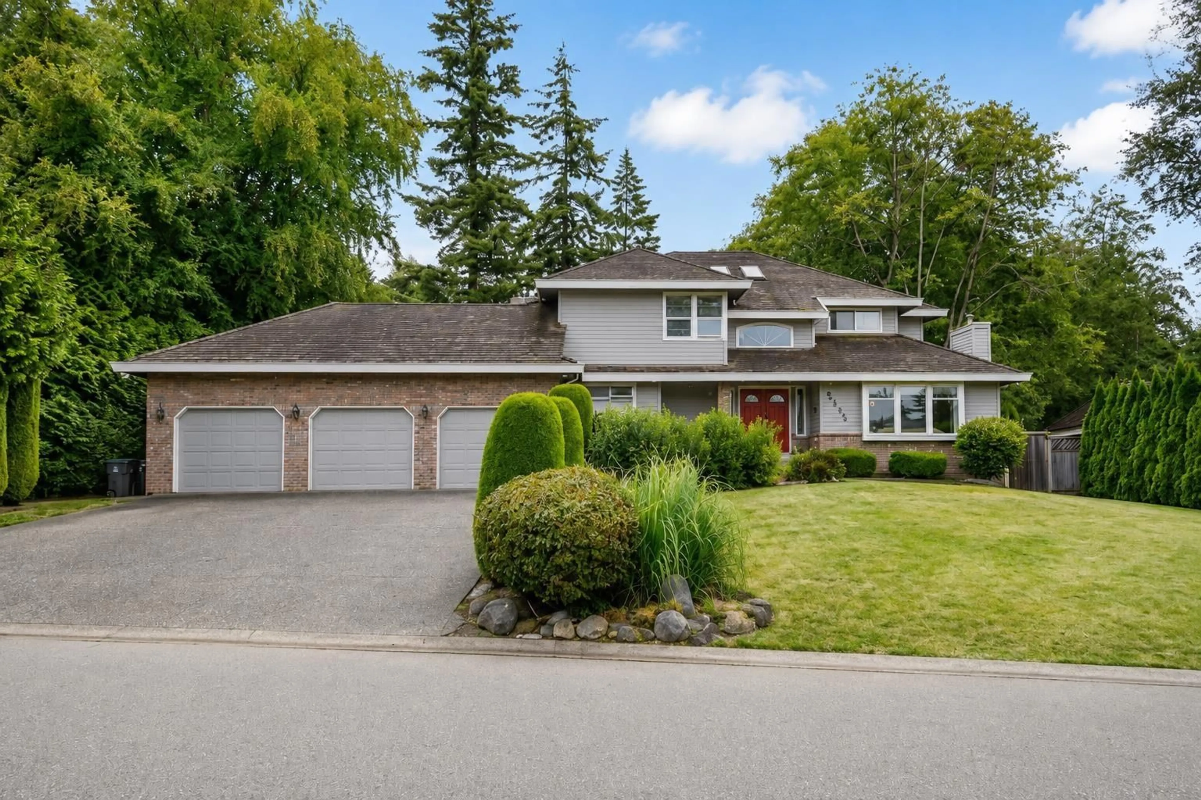 Home with brick exterior material, street for 5686 125A STREET, Surrey British Columbia V3X3G8