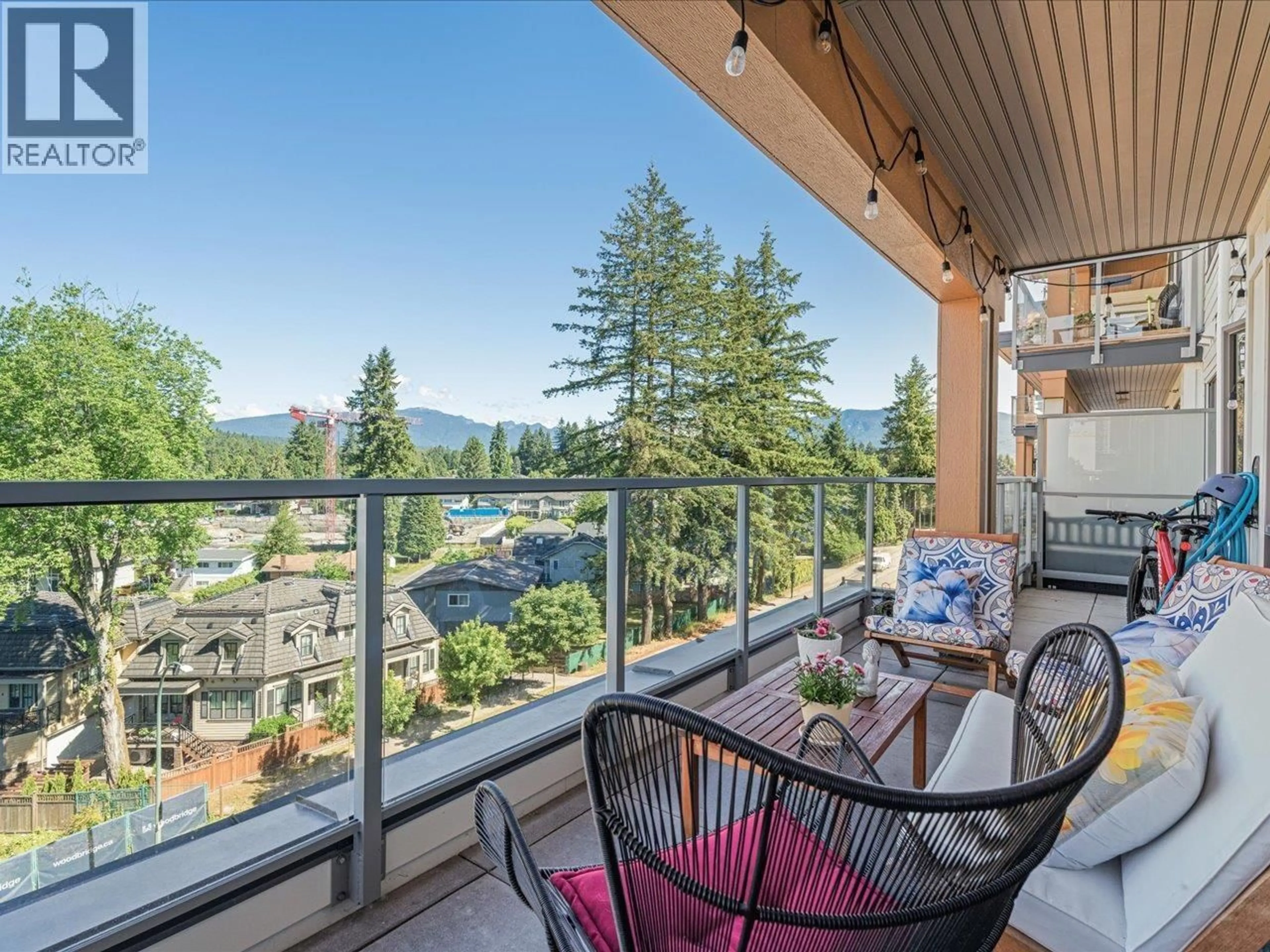 Balcony in the apartment, unknown for 509 - 721 ANSKAR COURT, Coquitlam British Columbia V3J0L4