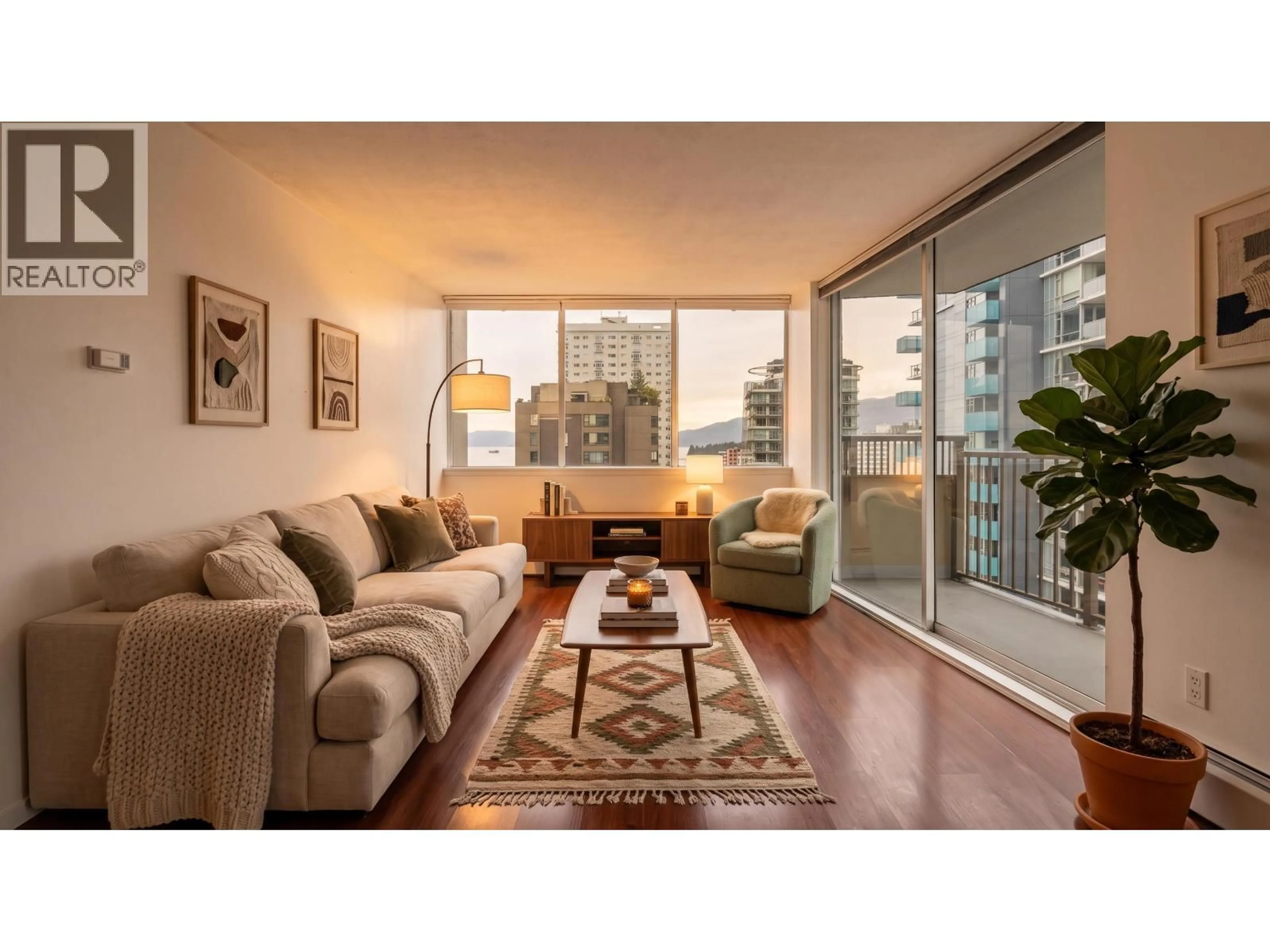 Living room with furniture, unknown for 1504 - 1251 CARDERO STREET, Vancouver British Columbia V6G2H9