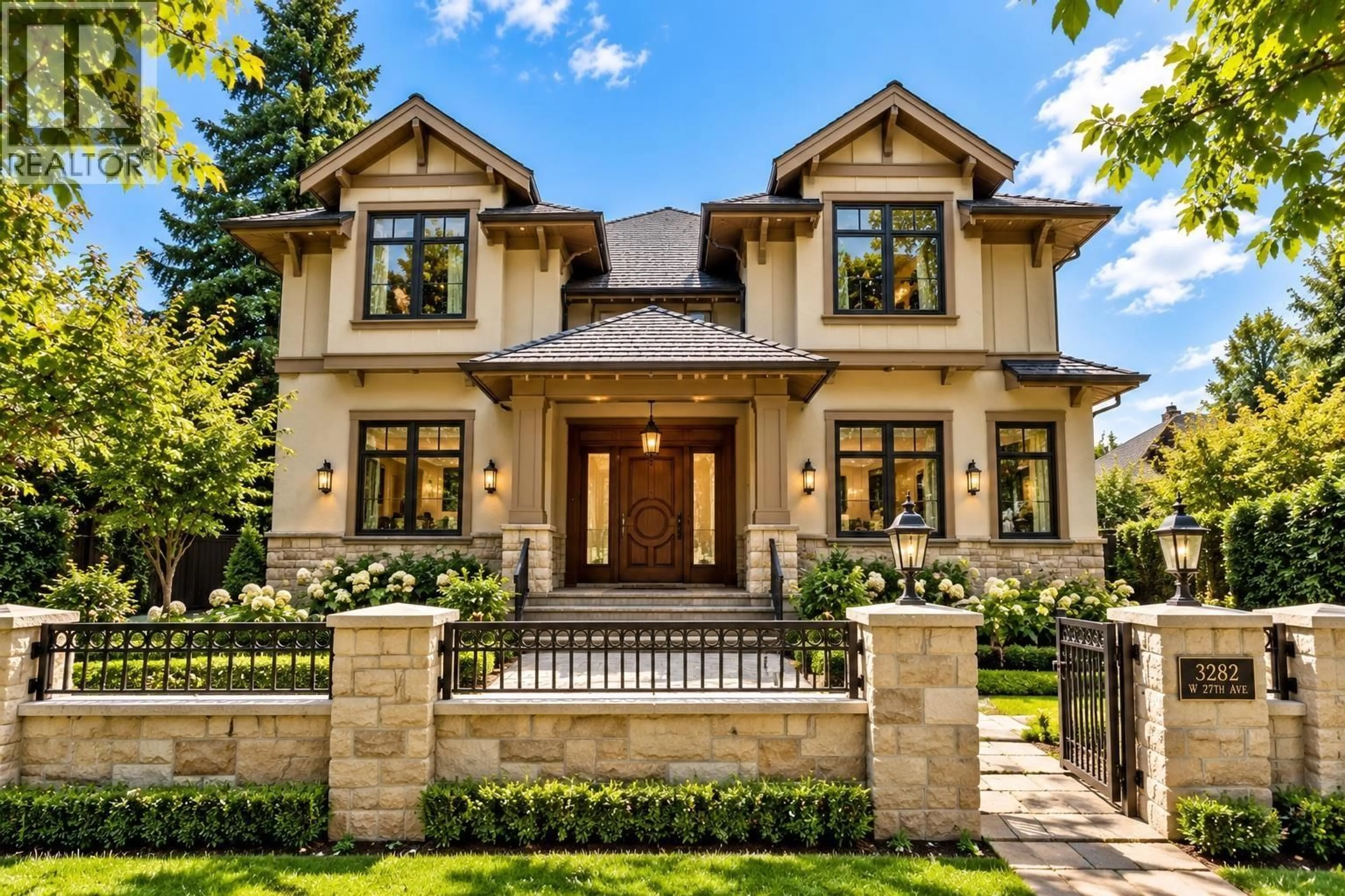 Home with brick exterior material, street for 3282 34TH AVENUE, Vancouver British Columbia V6N2K4
