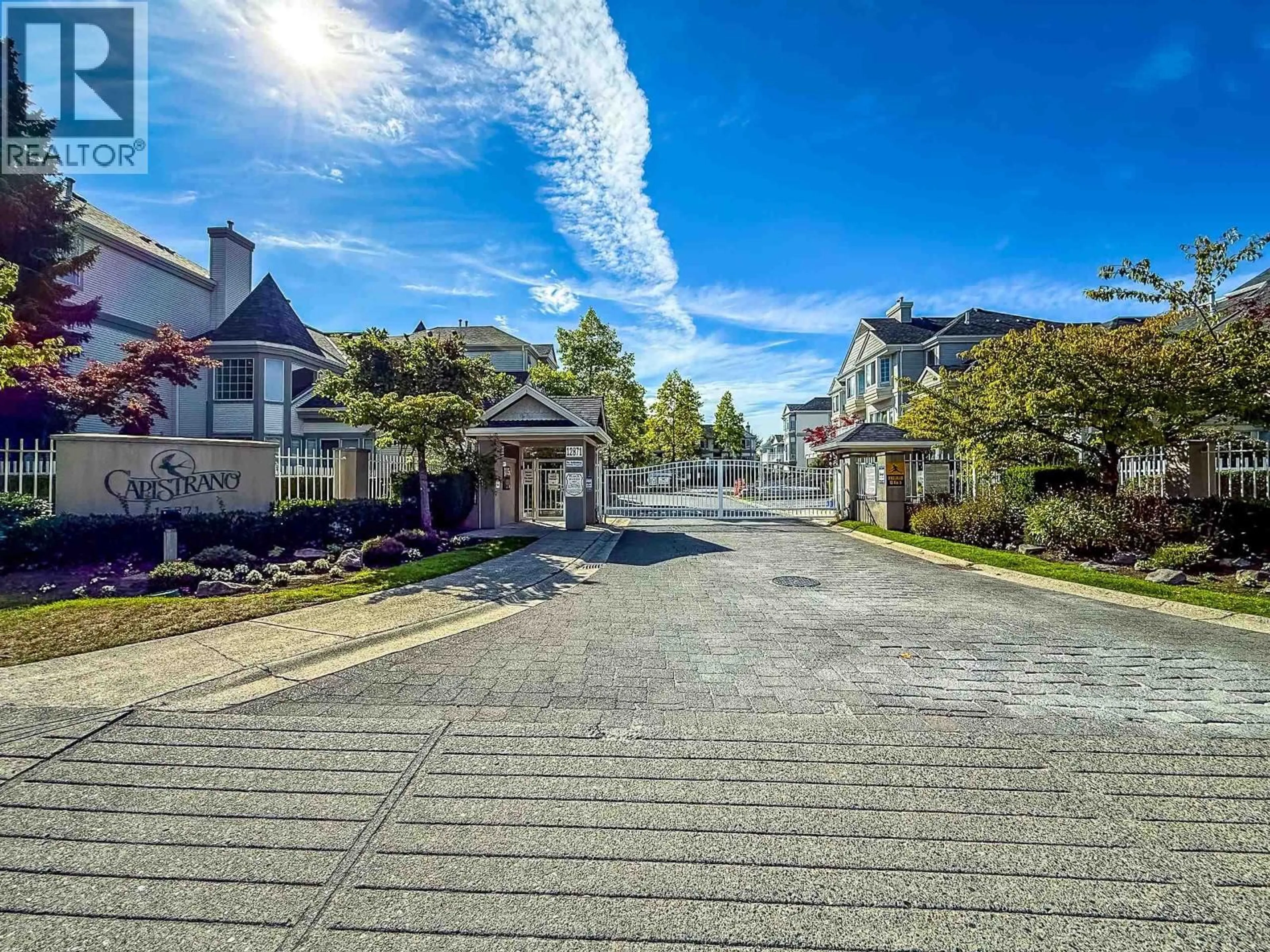 A pic from outside/outdoor area/front of a property/back of a property/a pic from drone, street for 37 - 12871 JACK BELL DRIVE, Richmond British Columbia V6V2T8