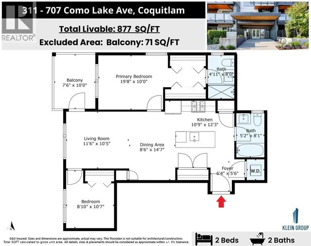 311 - 707 COMO LAKE AVENUE, Coquitlam 3