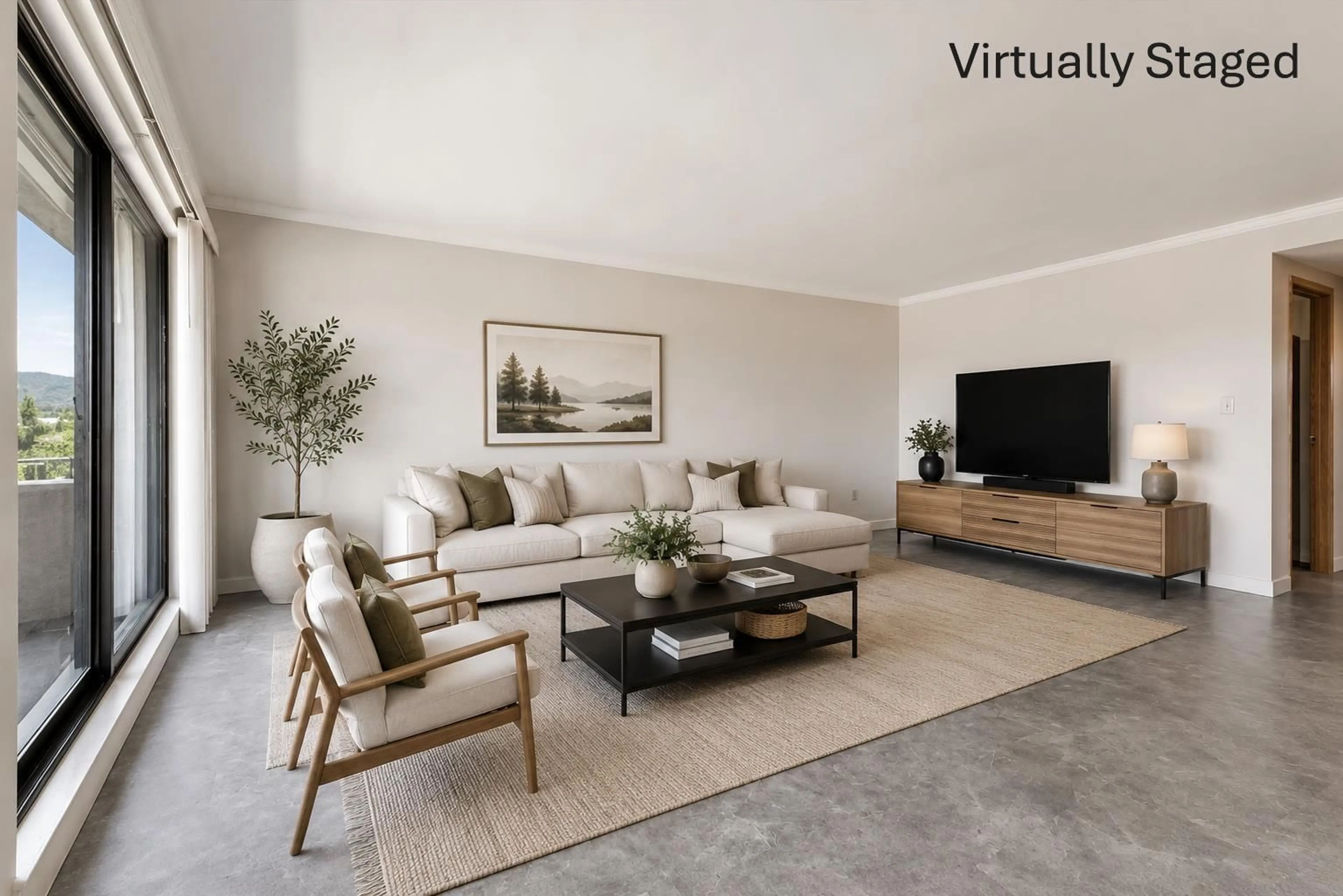 Living room with furniture, unknown for 403 - 31955 OLD YALE ROAD, Abbotsford British Columbia V2T4N1