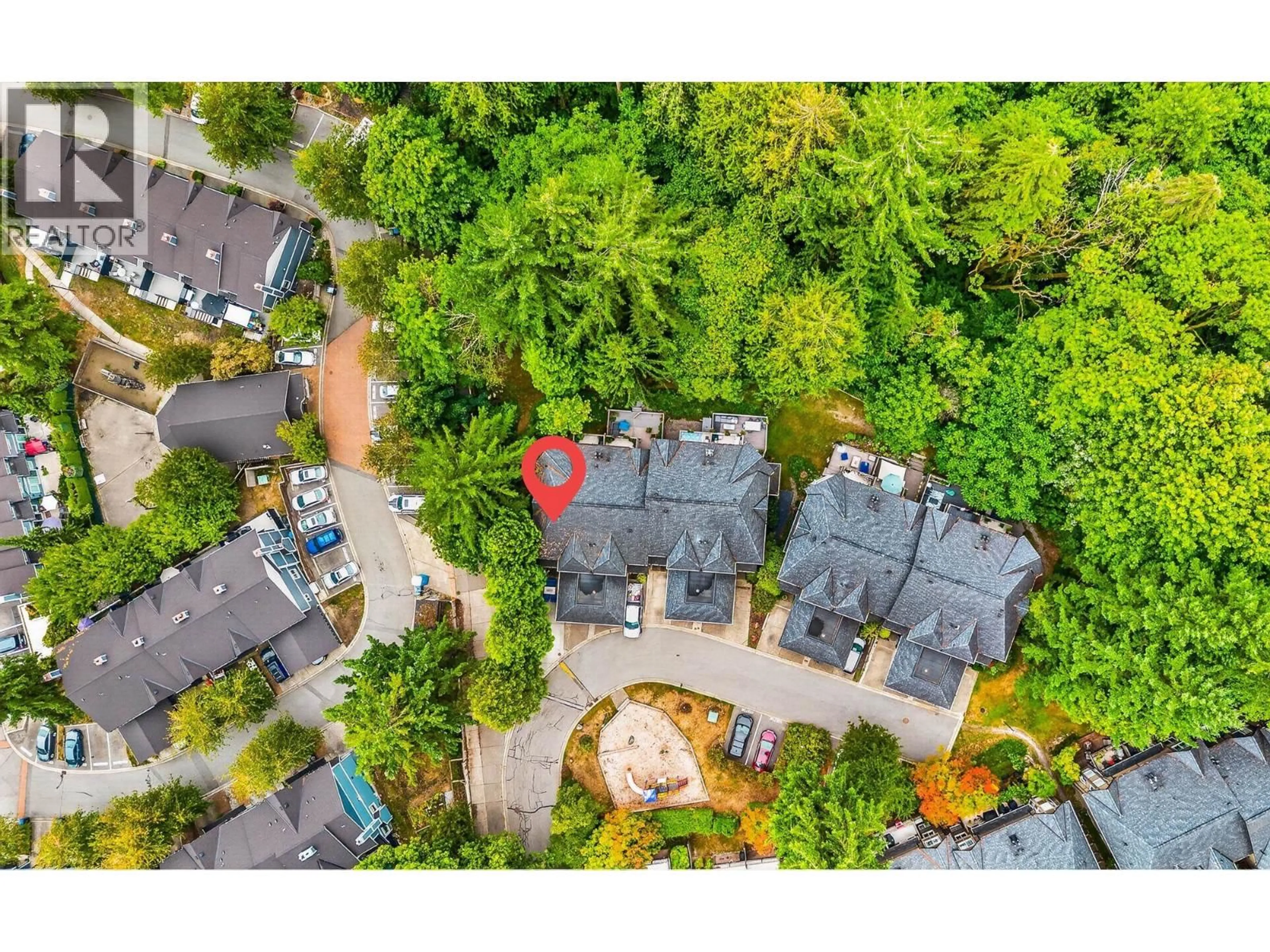 A pic from outside/outdoor area/front of a property/back of a property/a pic from drone, unknown for 39 - 795 NOONS CREEK DRIVE, Port Moody British Columbia V3H4V4