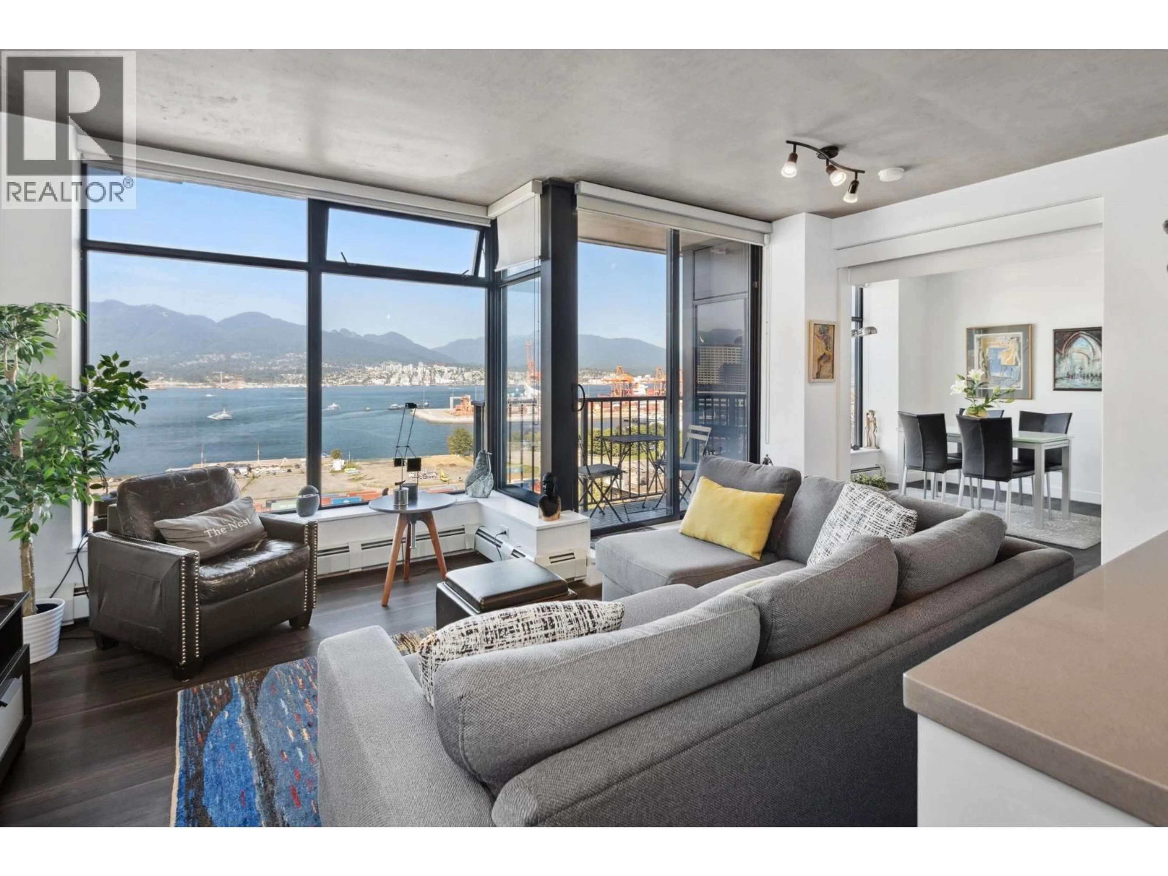 Living room with furniture, unknown for 2102 - 128 CORDOVA STREET, Vancouver British Columbia V6B0E6