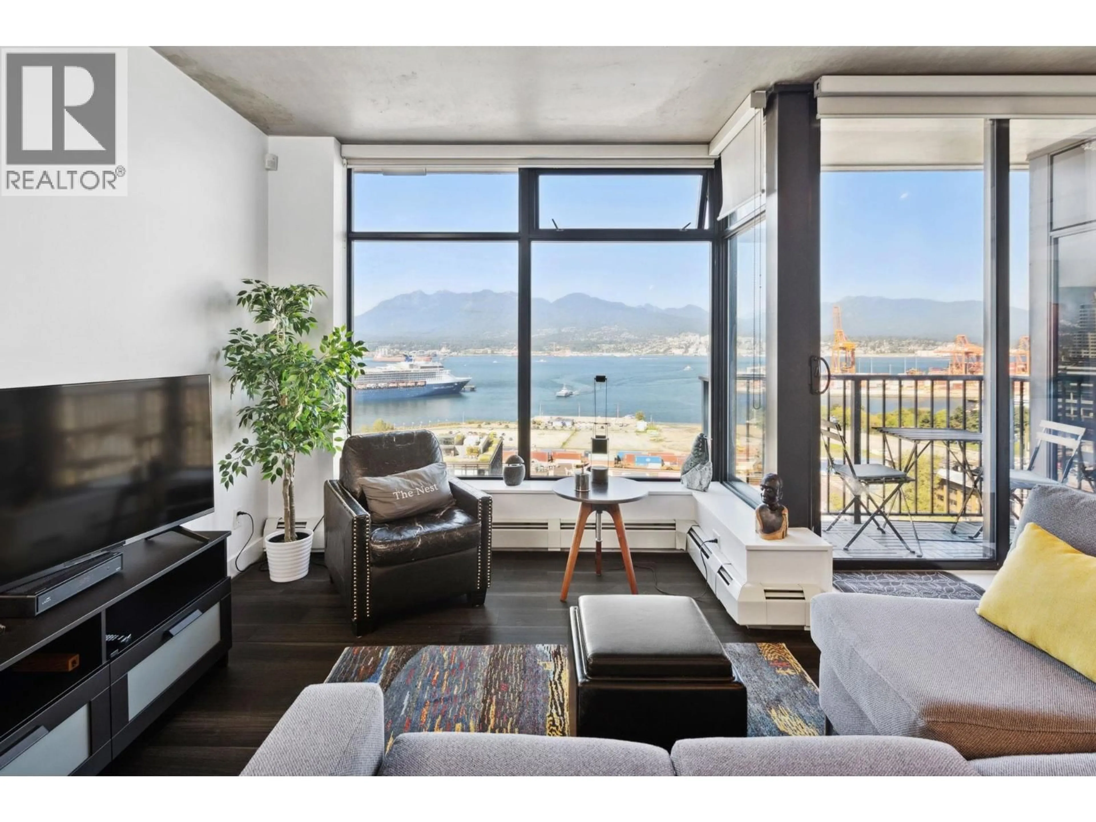 Living room with furniture, unknown for 2102 - 128 CORDOVA STREET, Vancouver British Columbia V6B0E6