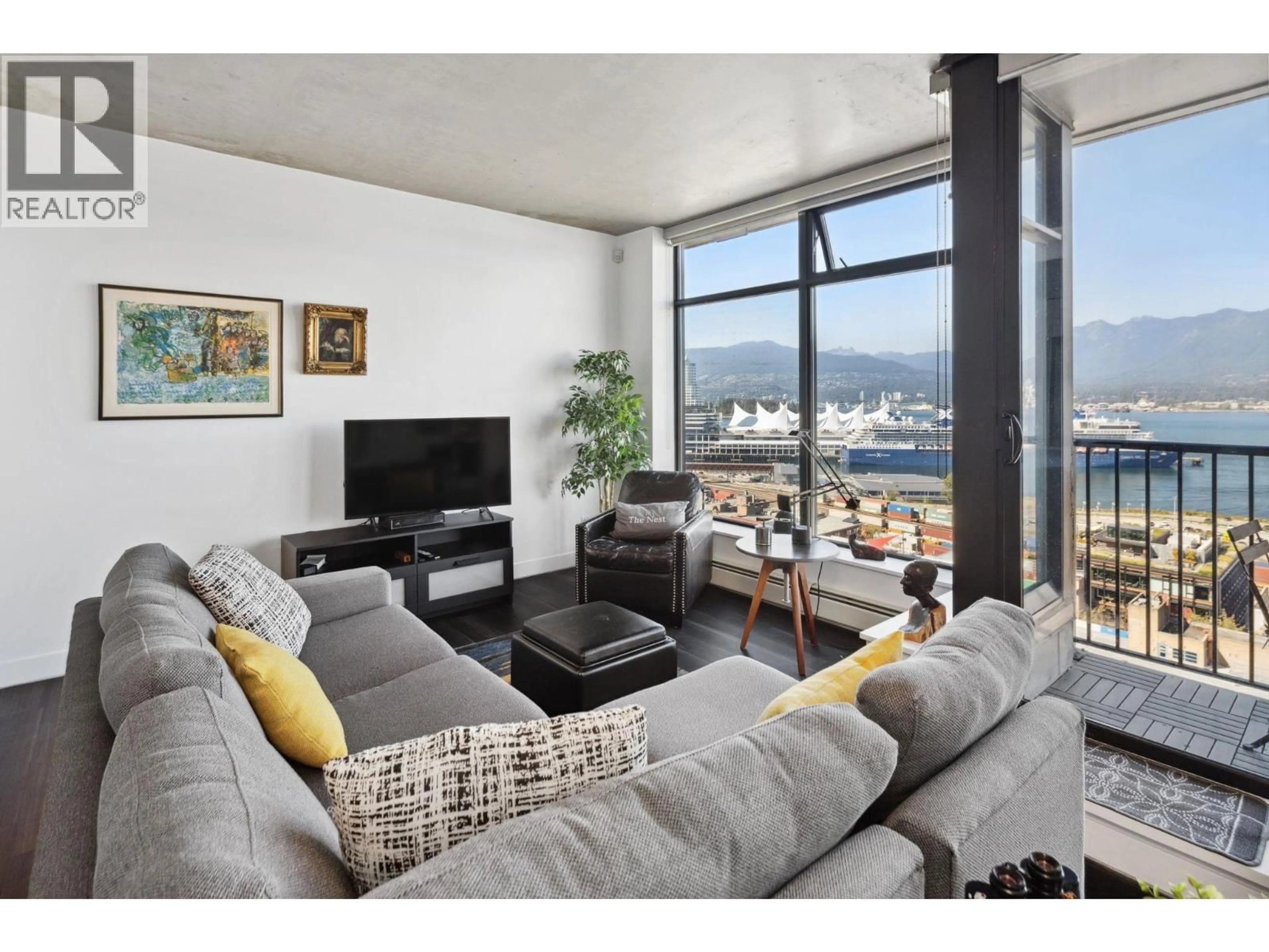 Living room with furniture, unknown for 2102 - 128 CORDOVA STREET, Vancouver British Columbia V6B0E6