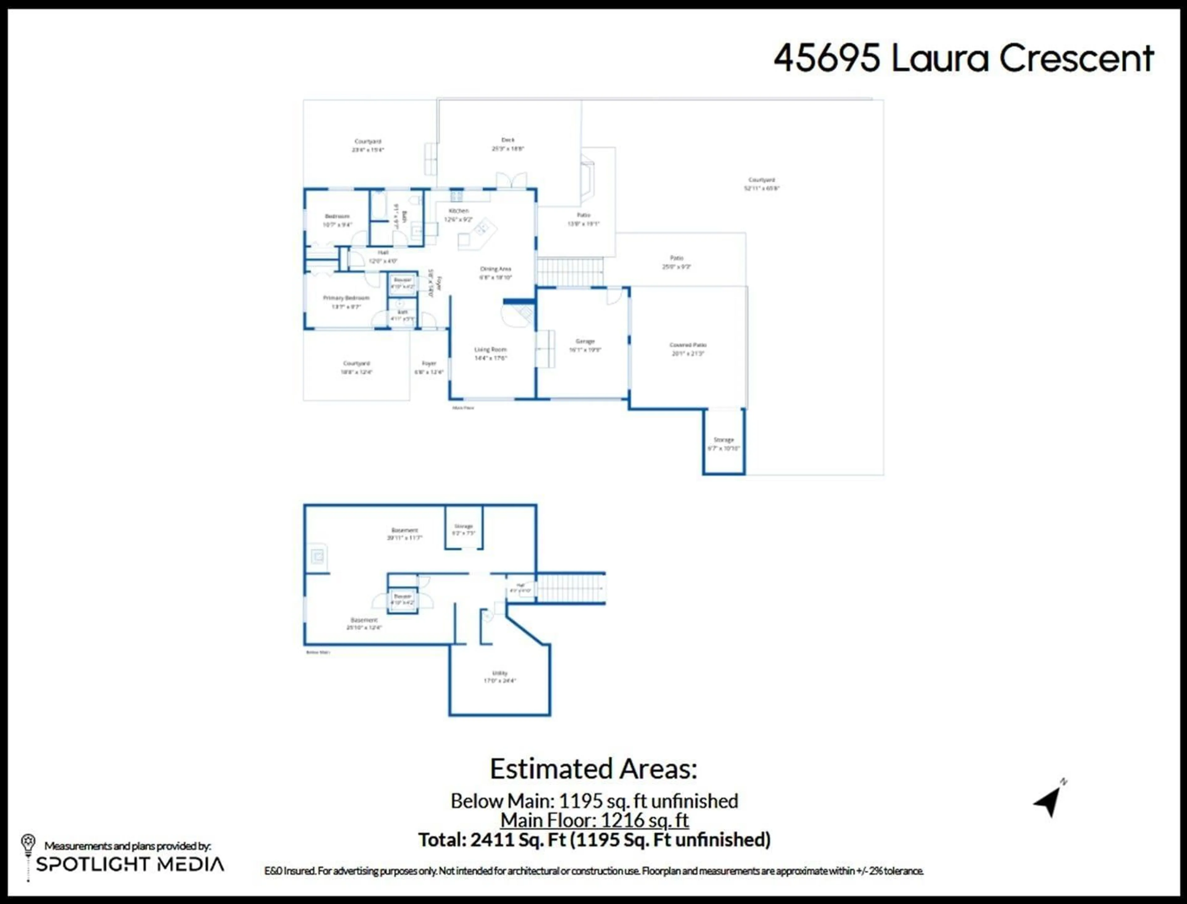 Floor plan for 45695 LAURA CRESCENT, Chilliwack British Columbia V2R3M7