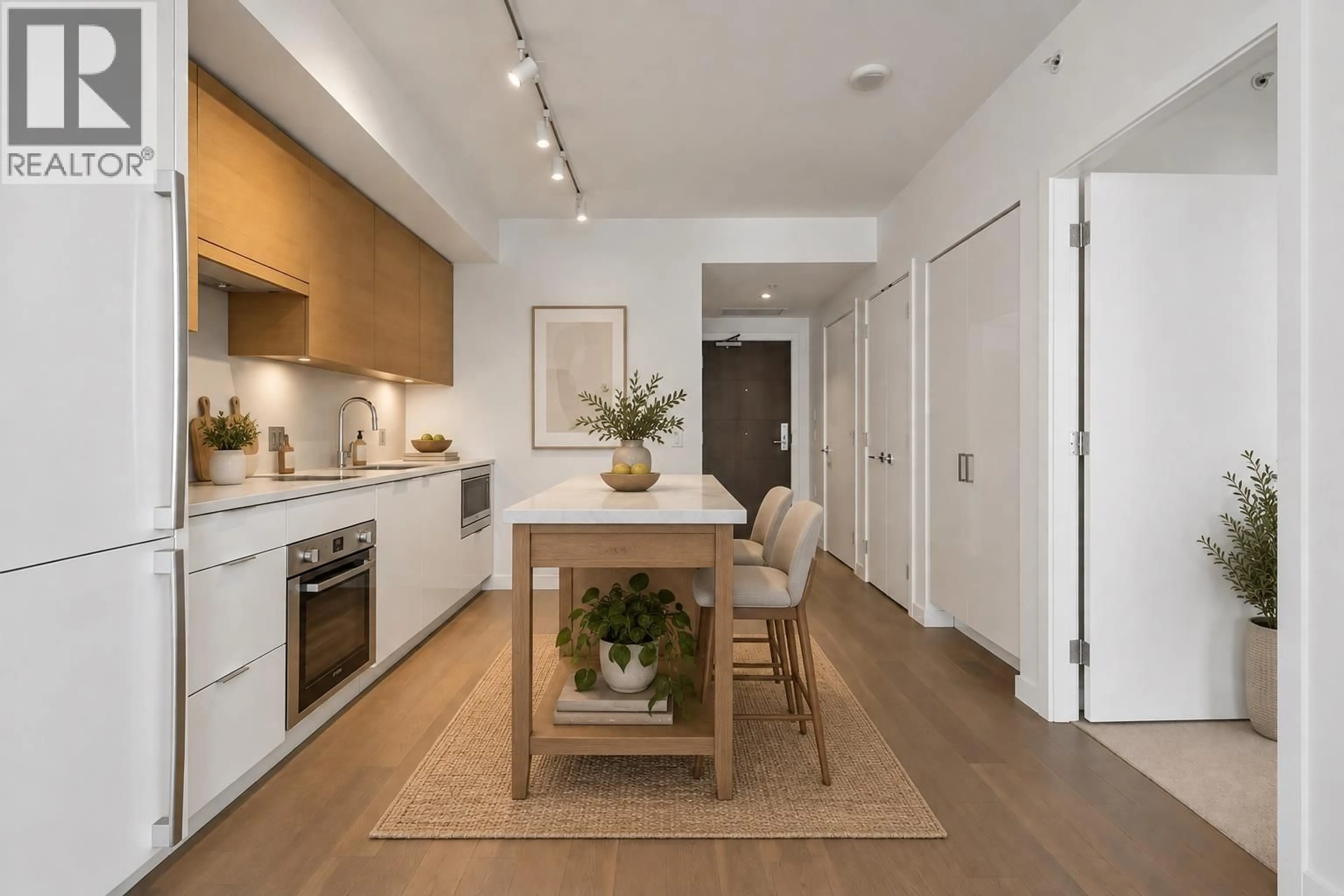 Open concept kitchen, unknown for 1009 - 1688 PULLMAN PORTER STREET, Vancouver British Columbia V6A0H4
