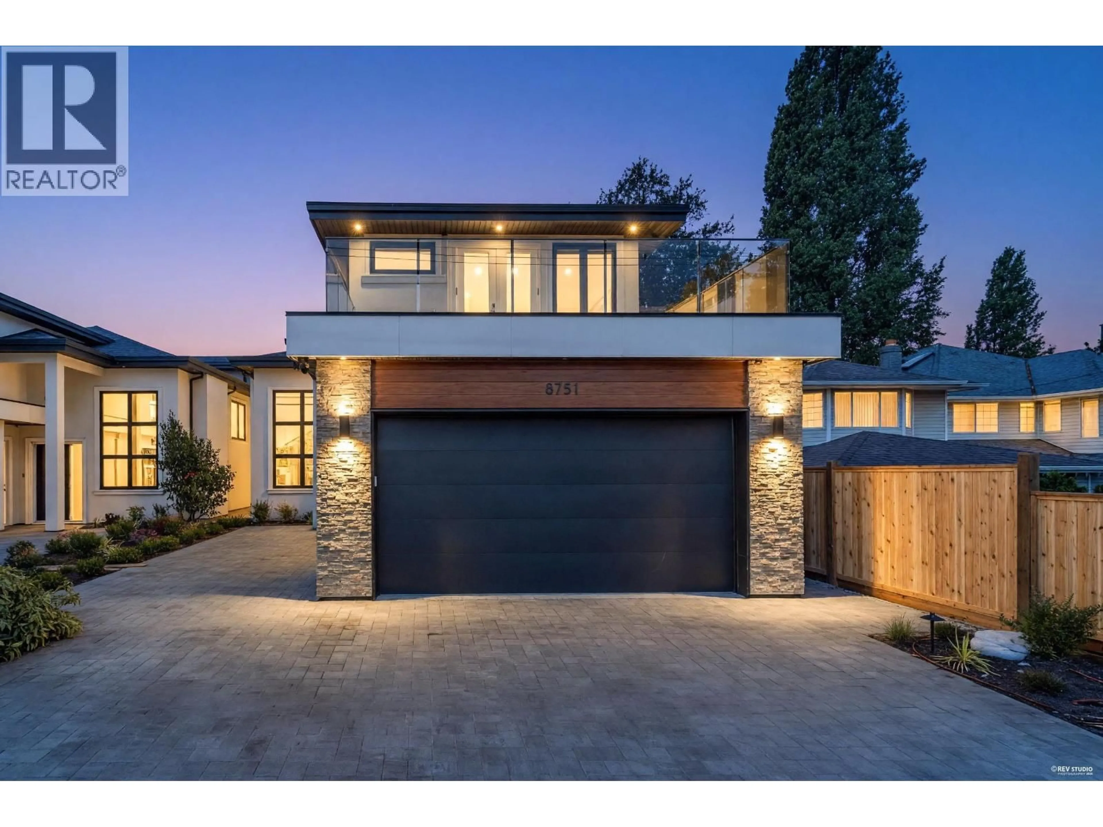 Home with brick exterior material, street for 8751 NO. 2 ROAD, Richmond British Columbia V7C3M4