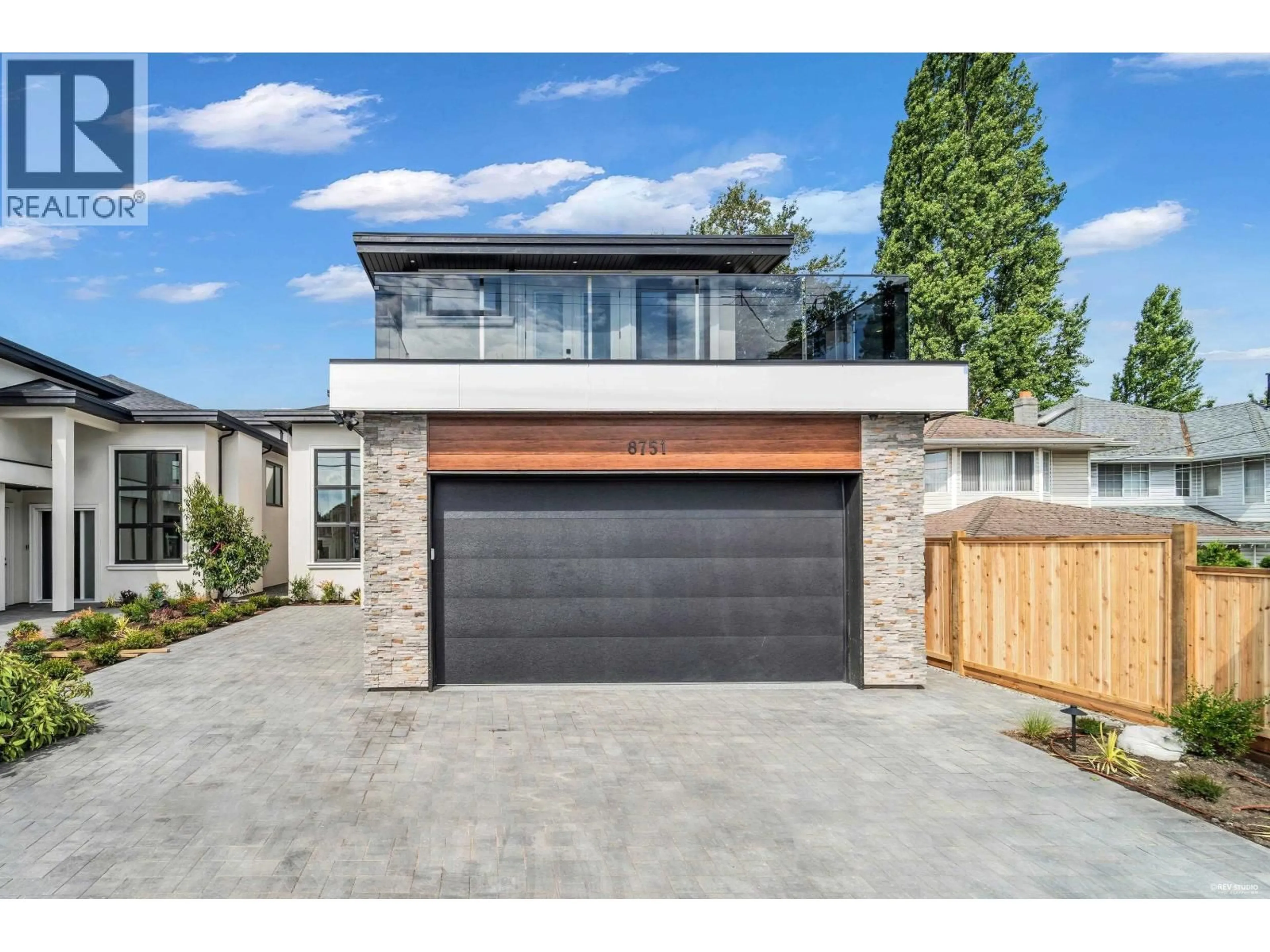 Home with brick exterior material, street for 8751 NO. 2 ROAD, Richmond British Columbia V7C3M4