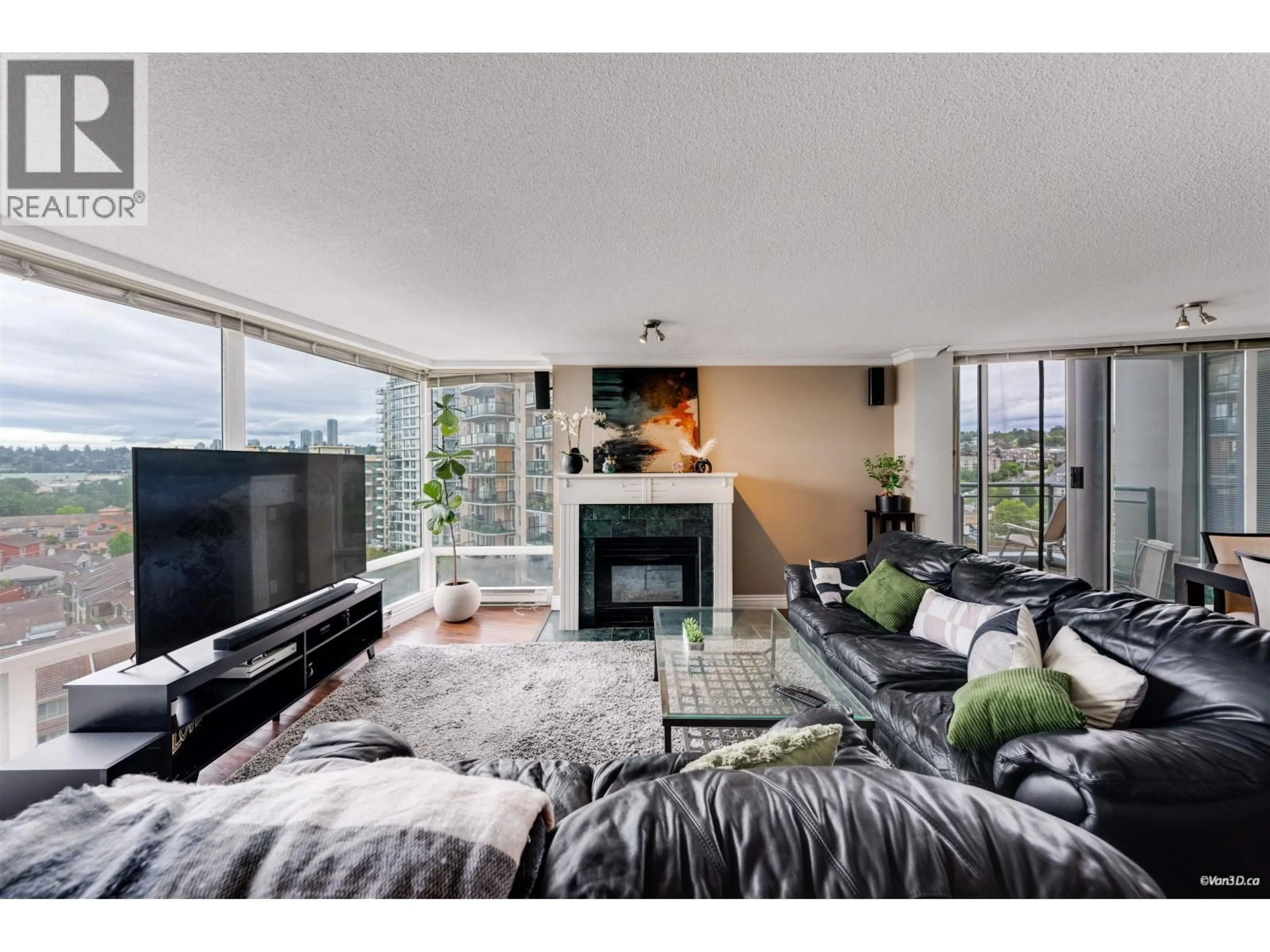 Living room with furniture, unknown for 1207 - 8 LAGUNA COURT, New Westminster British Columbia V3M6M6