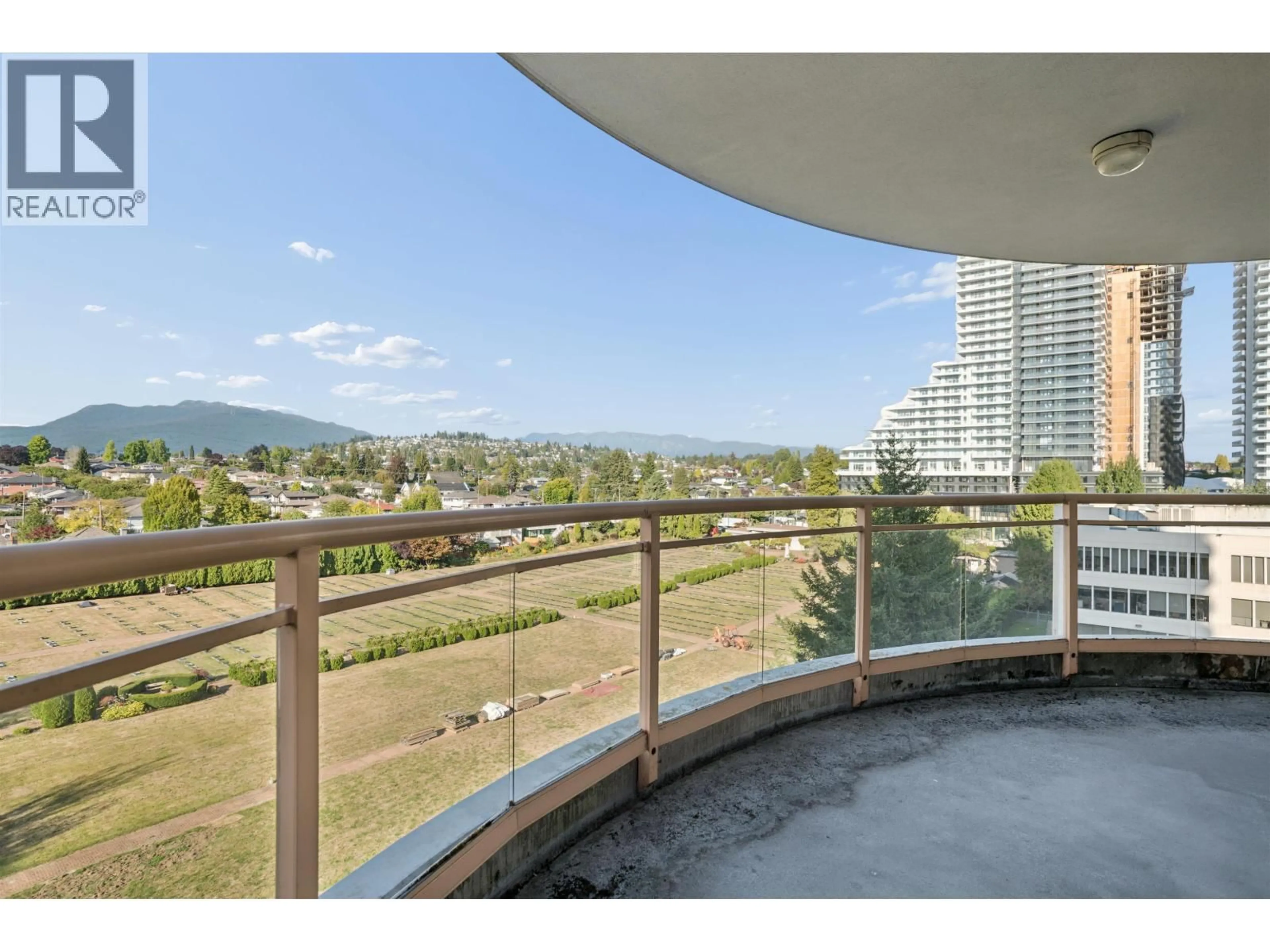 Balcony in the apartment, water/lake/river/ocean view for 801 - 4425 HALIFAX STREET, Burnaby British Columbia V5C6P2