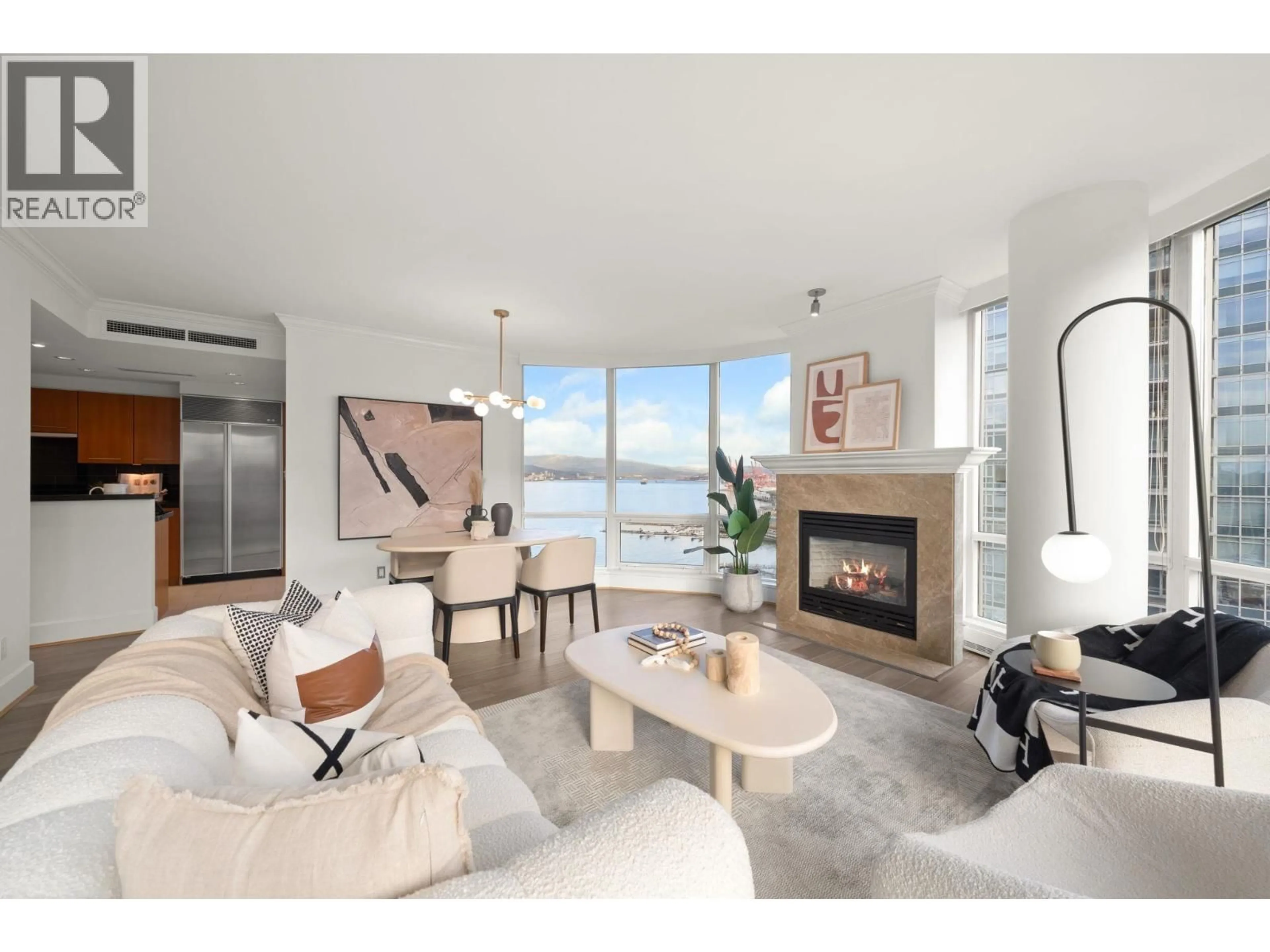 Living room with furniture, unknown for 1503 - 323 JERVIS STREET, Vancouver British Columbia V6C3P8