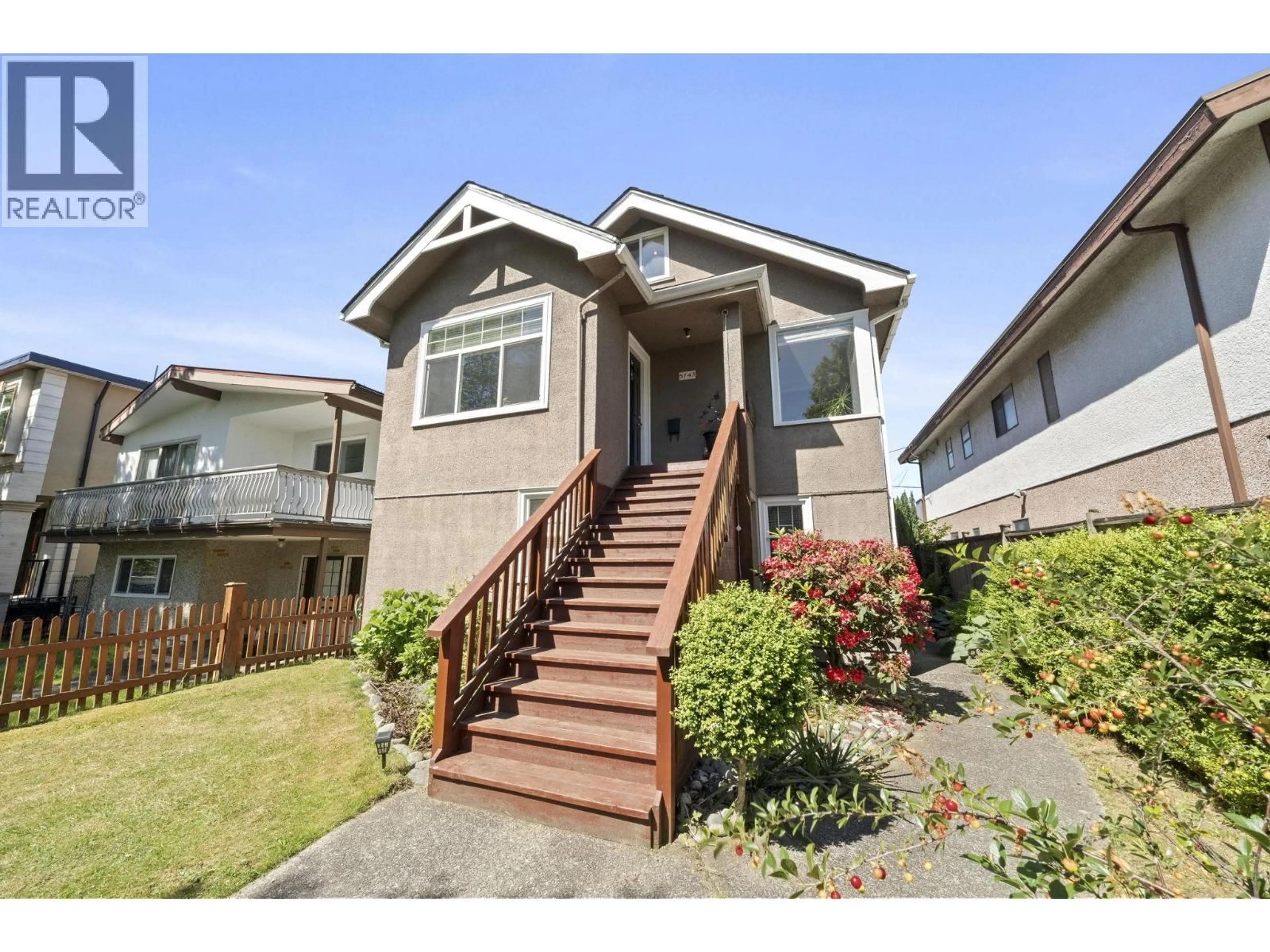 Home with vinyl exterior material, street for 5743 ST. MARGARETS STREET, Vancouver British Columbia V5R3H6