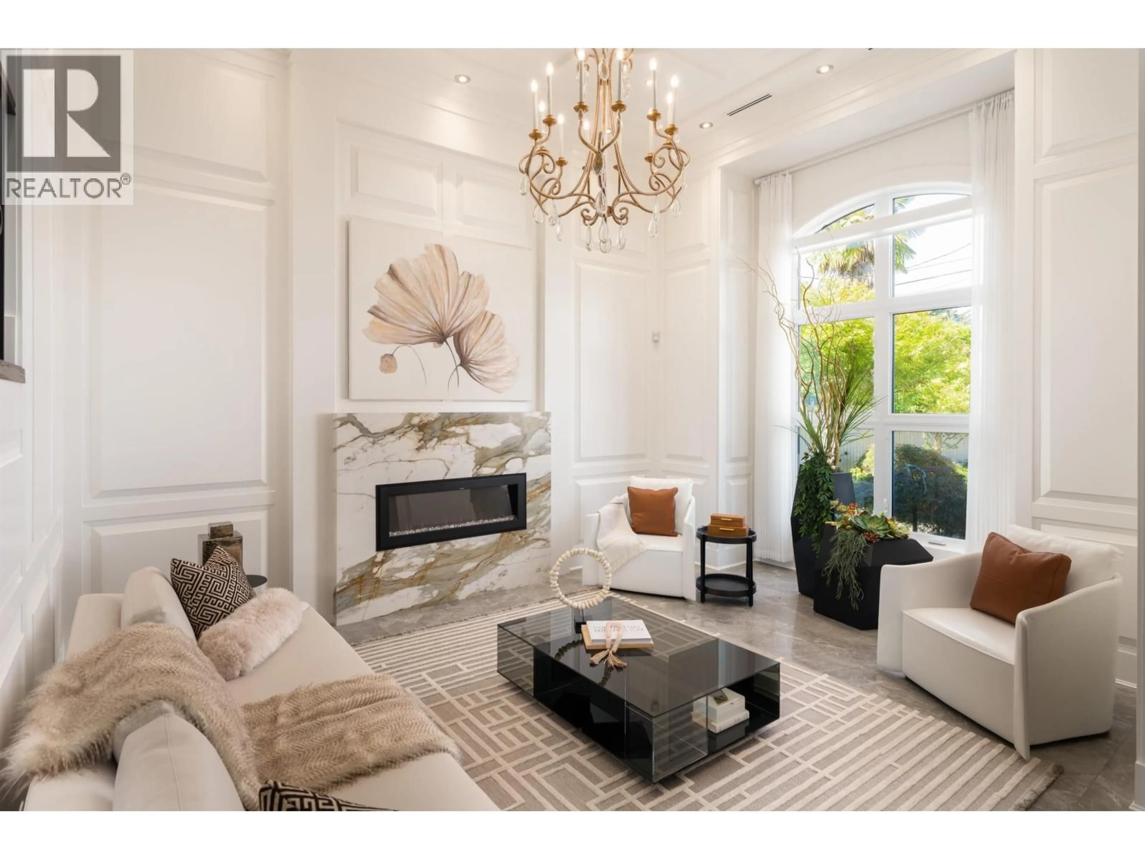 Living room with furniture, unknown for 4160 GRANVILLE AVENUE, Richmond British Columbia V7C1E4