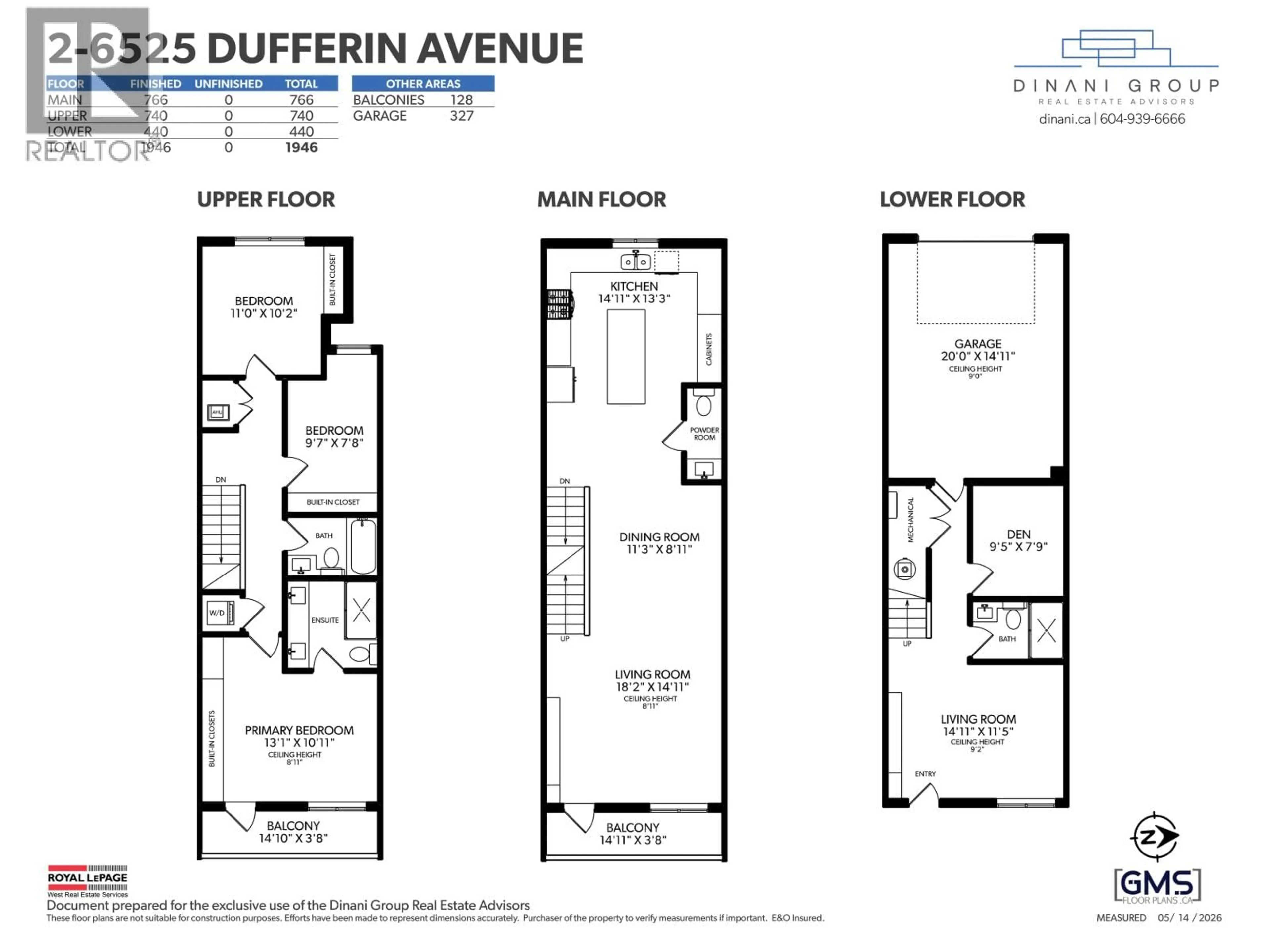 Floor plan for 2 - 6525 DUFFERIN AVENUE, Burnaby British Columbia V5H3T2