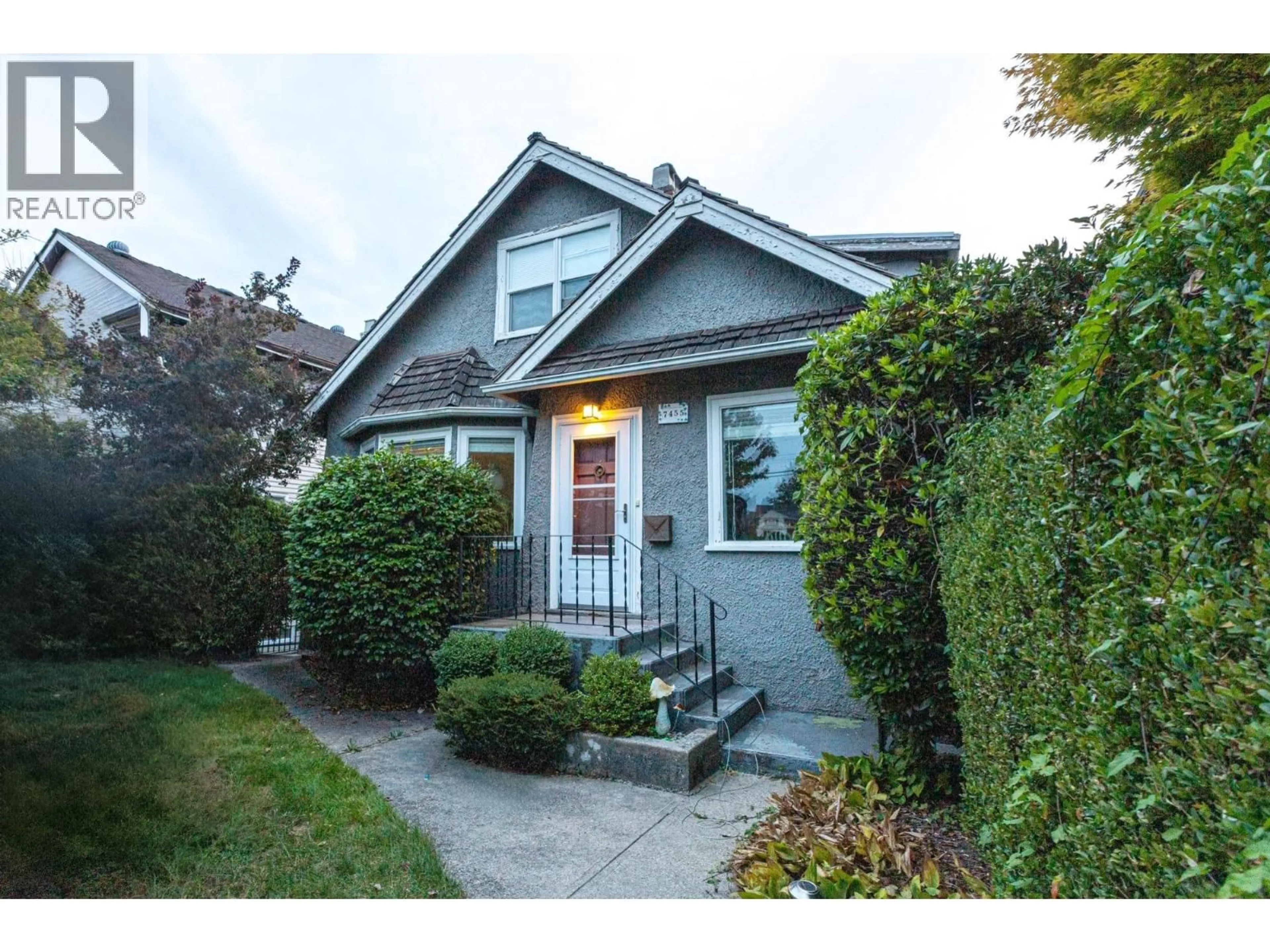 Home with vinyl exterior material, street for 7455 WEST BOULEVARD, Vancouver British Columbia V6P5S2