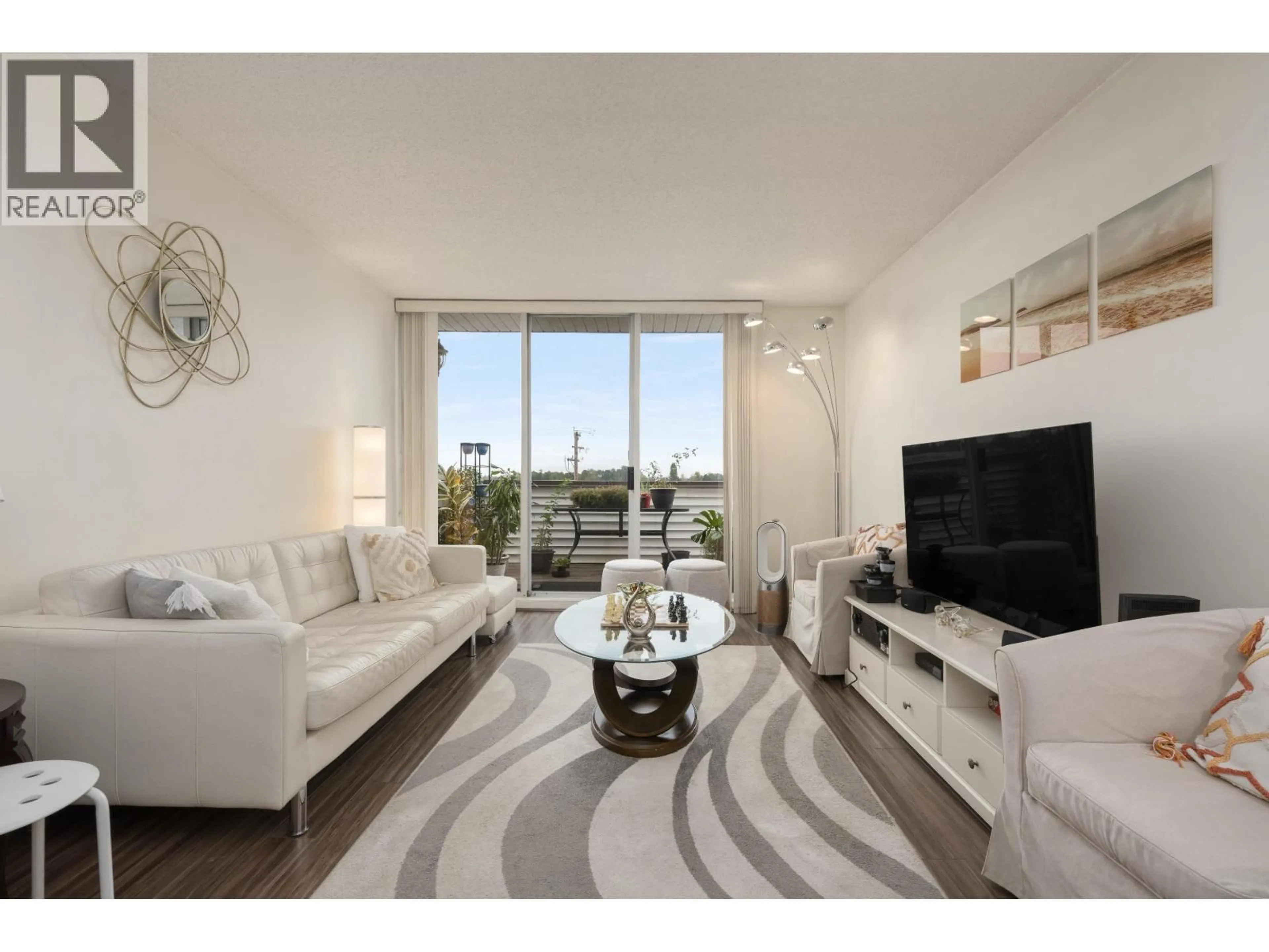 Living room with furniture, unknown for 304 - 9151 NO. 5 ROAD, Richmond British Columbia V7A4T9