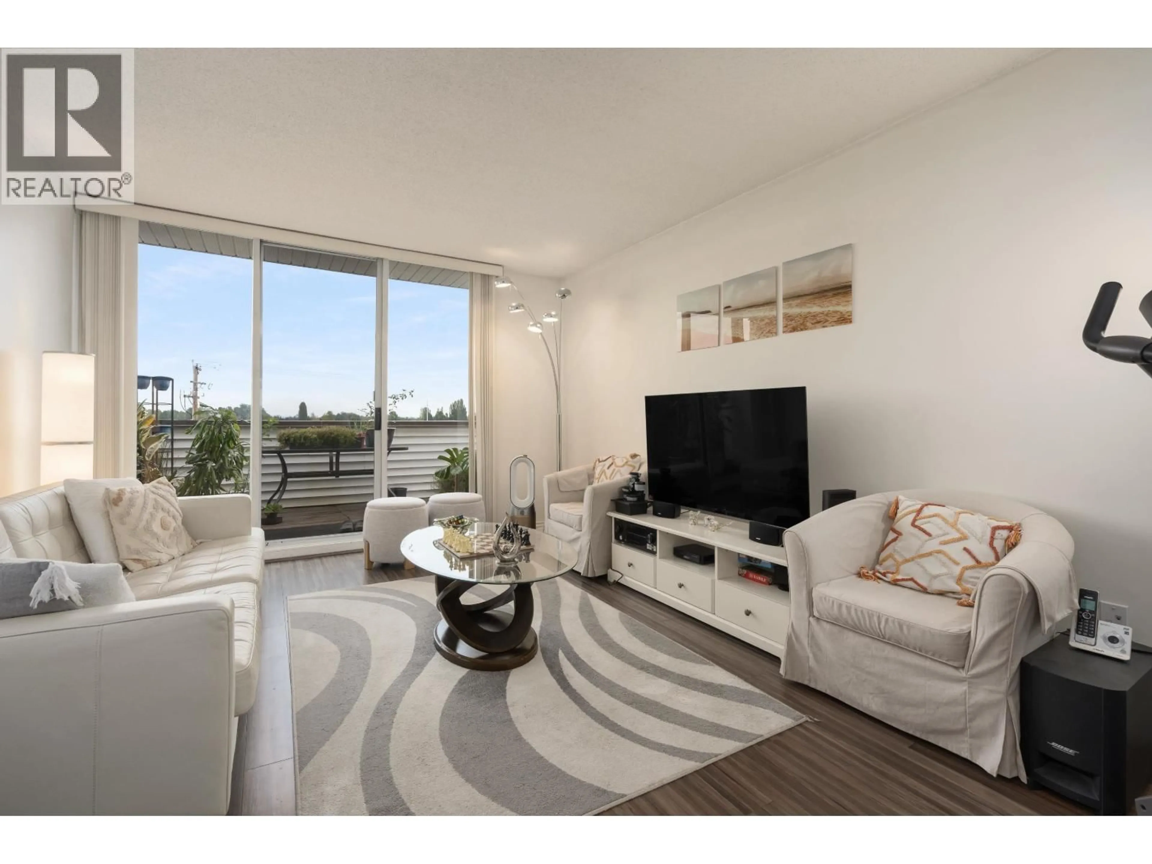Living room with furniture, unknown for 304 - 9151 NO. 5 ROAD, Richmond British Columbia V7A4T9