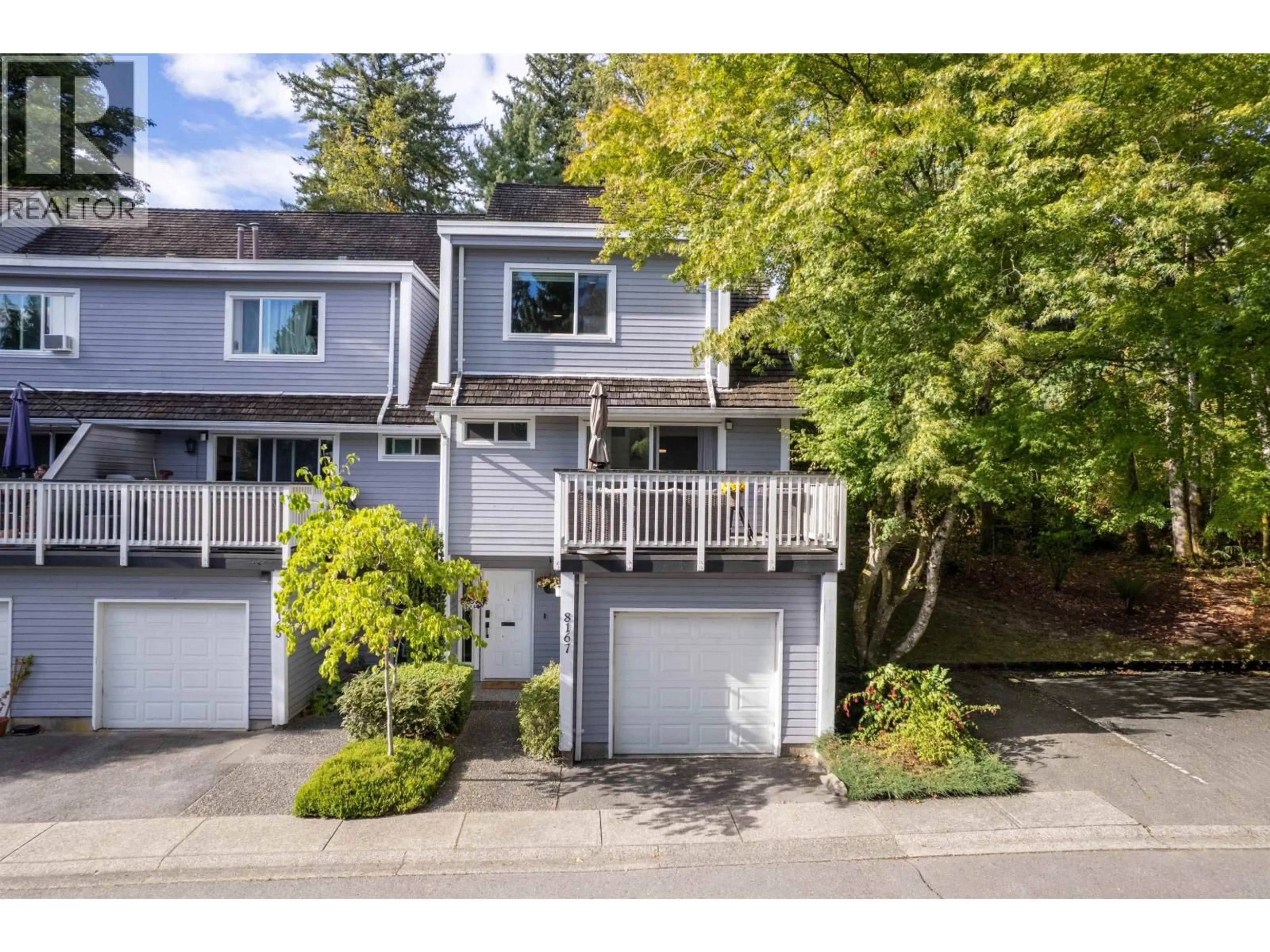 A pic from outside/outdoor area/front of a property/back of a property/a pic from drone, street for 8167 FOREST GROVE DRIVE, Burnaby British Columbia V5A4H5