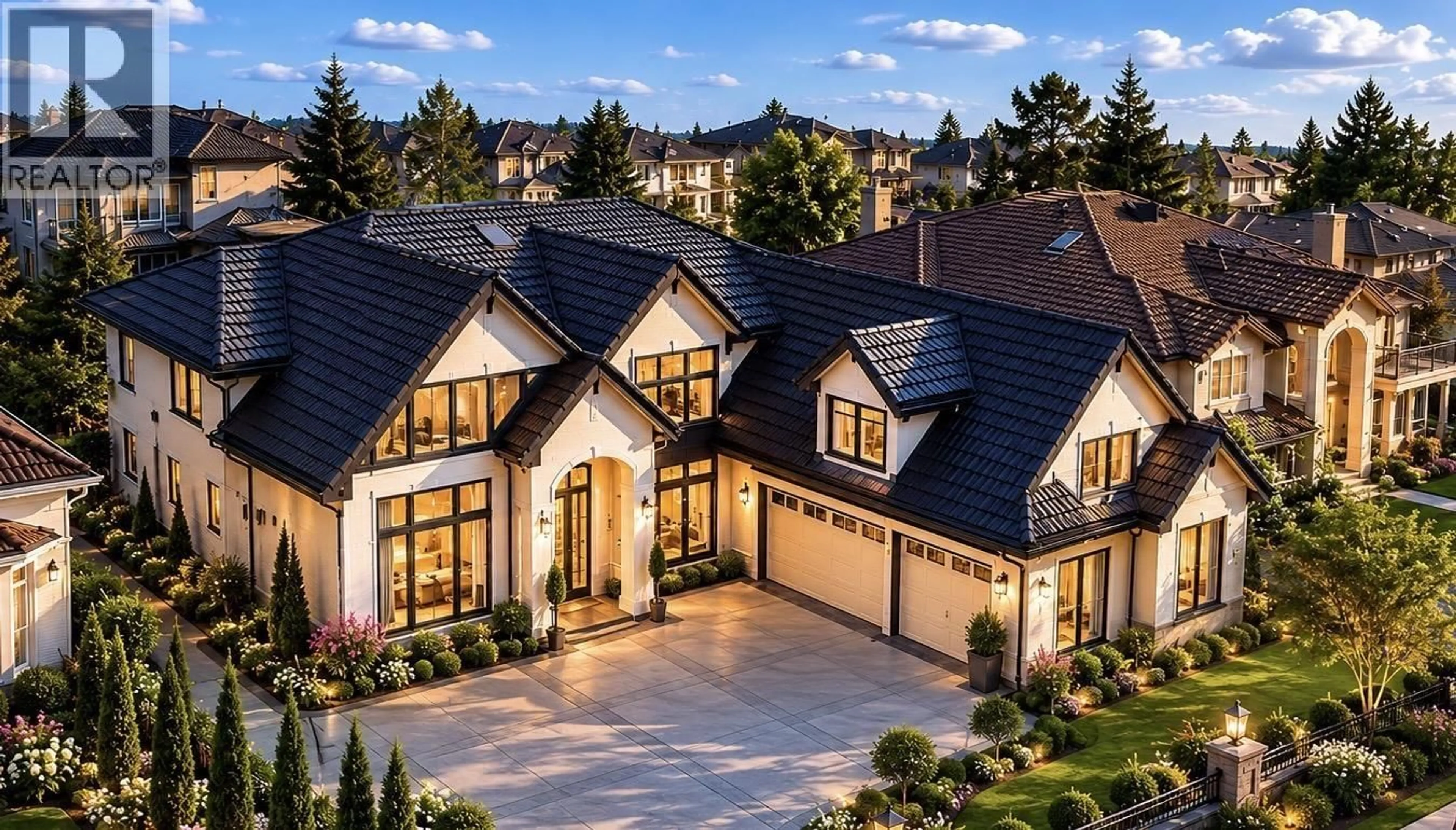 Home with brick exterior material, mountain view for 10320 DENNIS CRESCENT, Richmond British Columbia V7A3R8