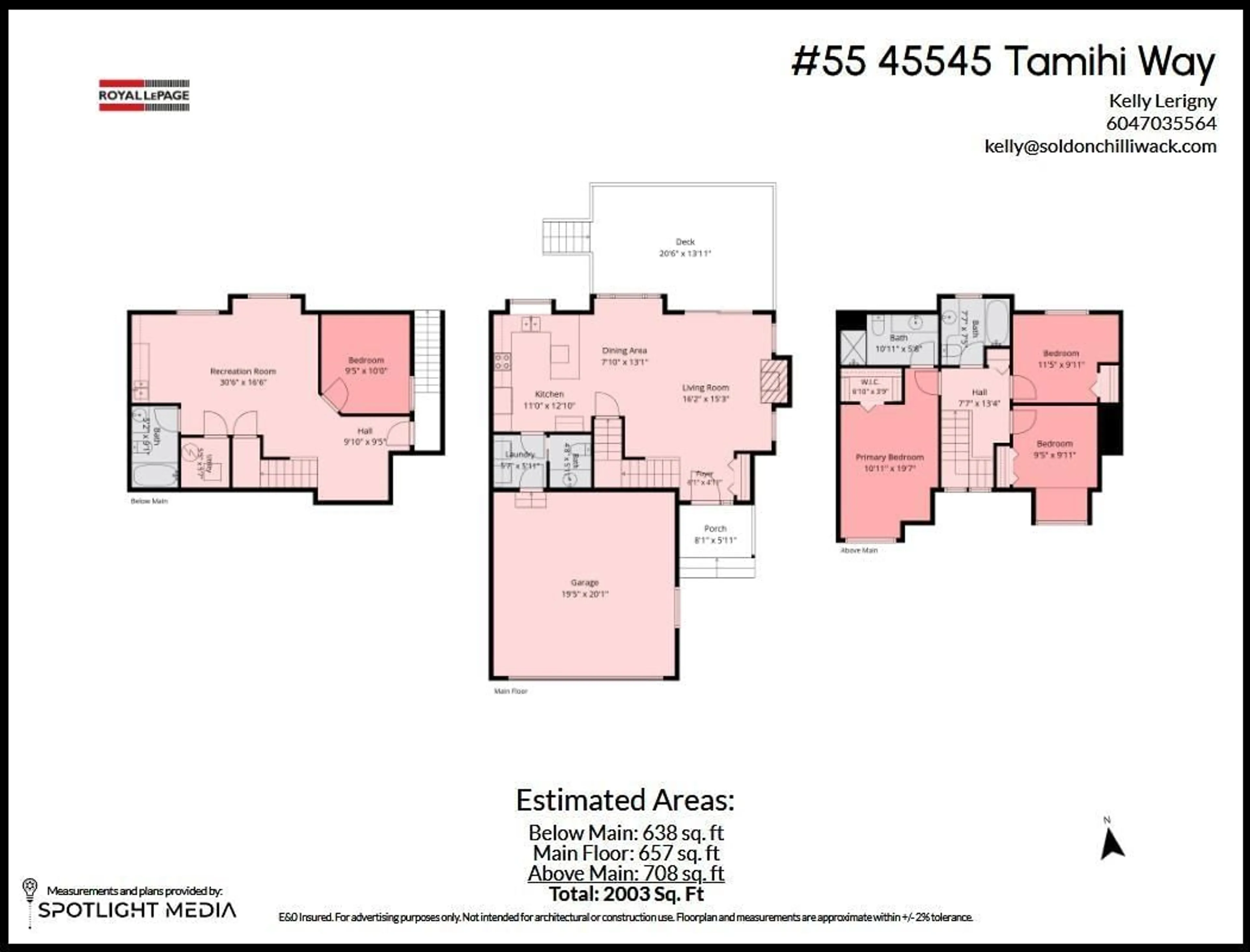 Floor plan for 55 - 45545 TAMIHI WAY, Chilliwack British Columbia V2R0G2