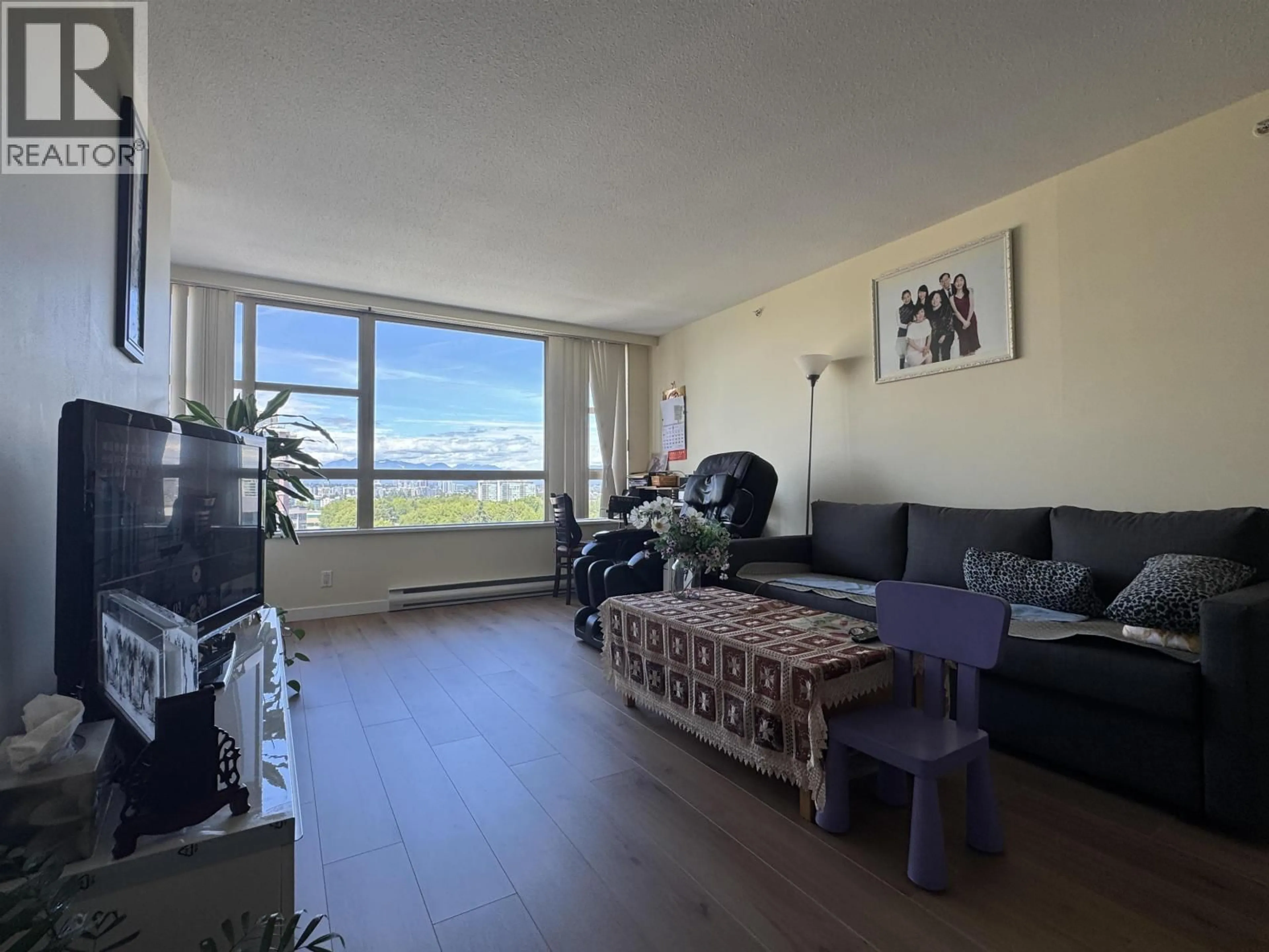 Living room with furniture, unknown for 1206 - 6119 COONEY ROAD, Richmond British Columbia V6Y4B7