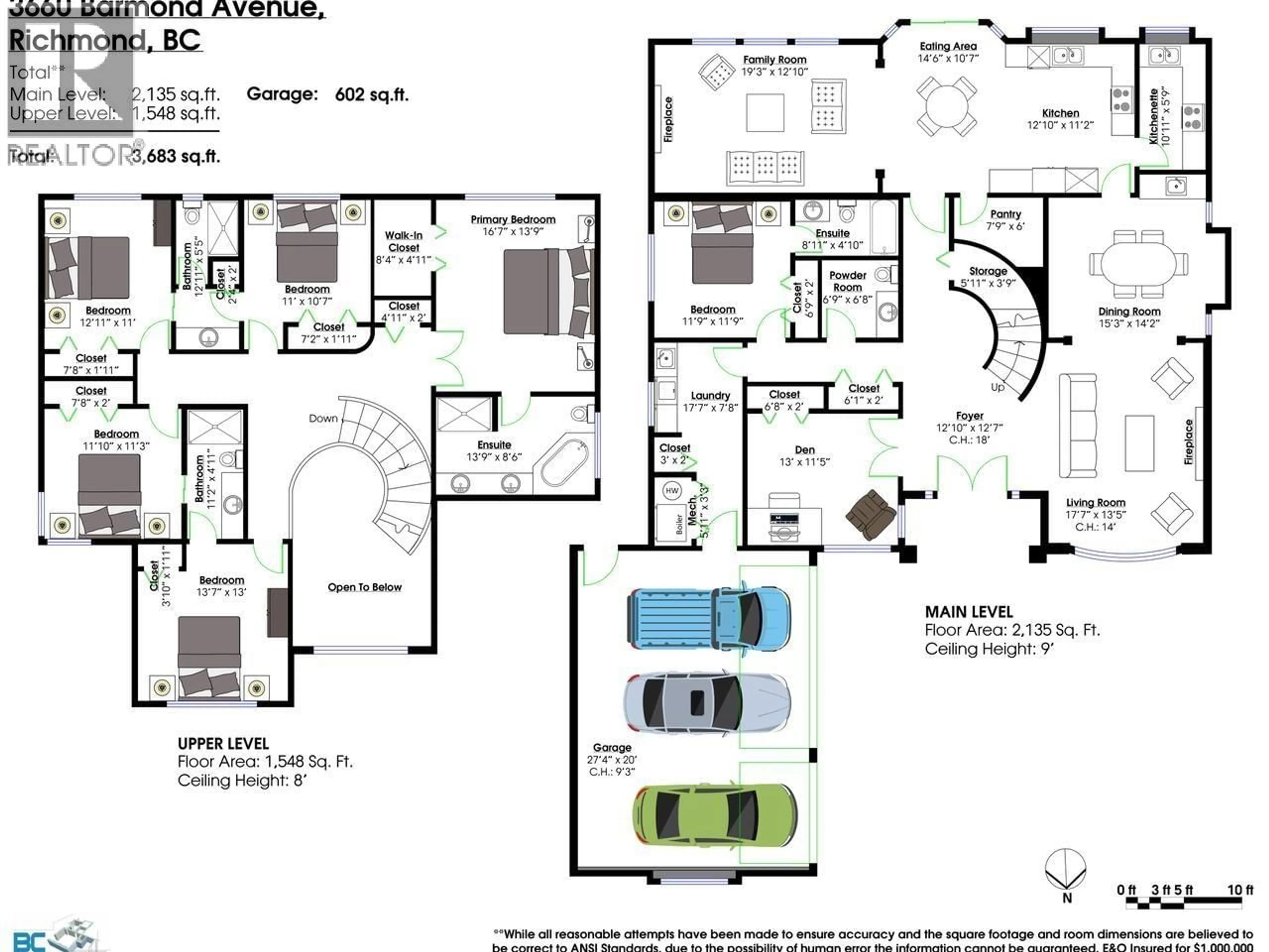 Floor plan for 3660 BARMOND AVENUE, Richmond British Columbia V7E1A3