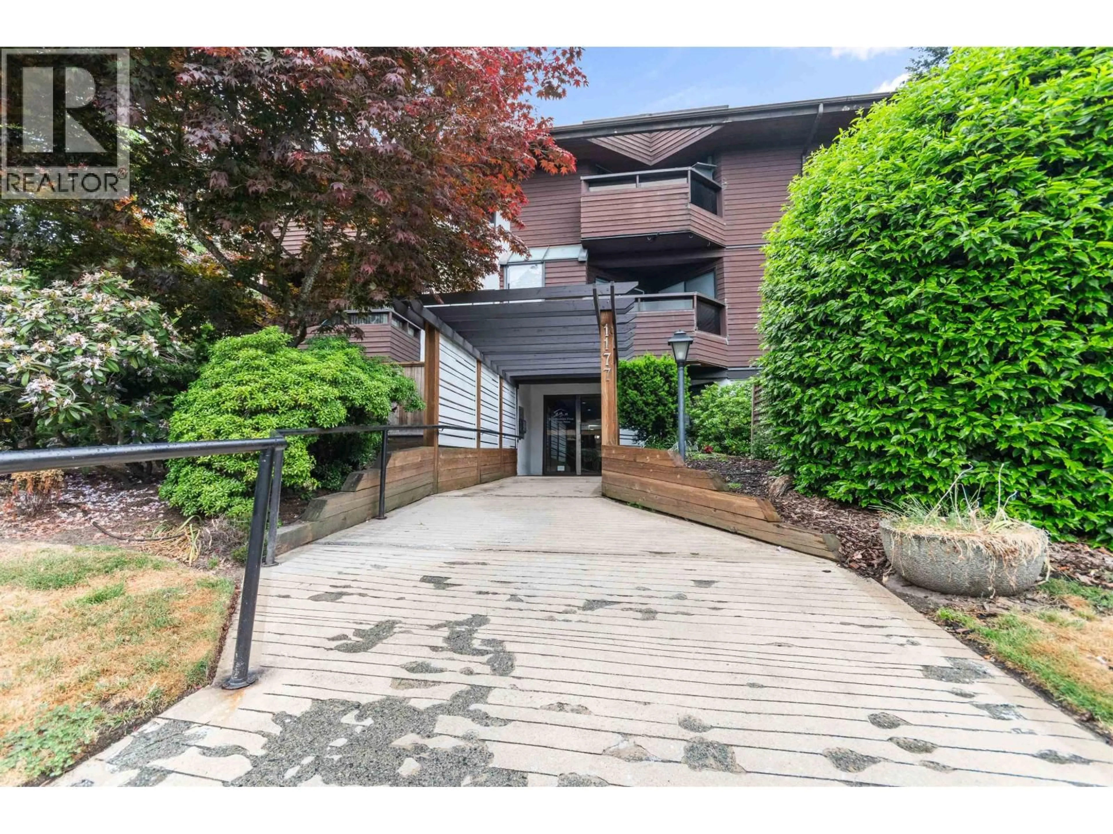 A pic from outside/outdoor area/front of a property/back of a property/a pic from drone, street for 109 - 1177 HOWIE AVENUE, Coquitlam British Columbia V3J1T9