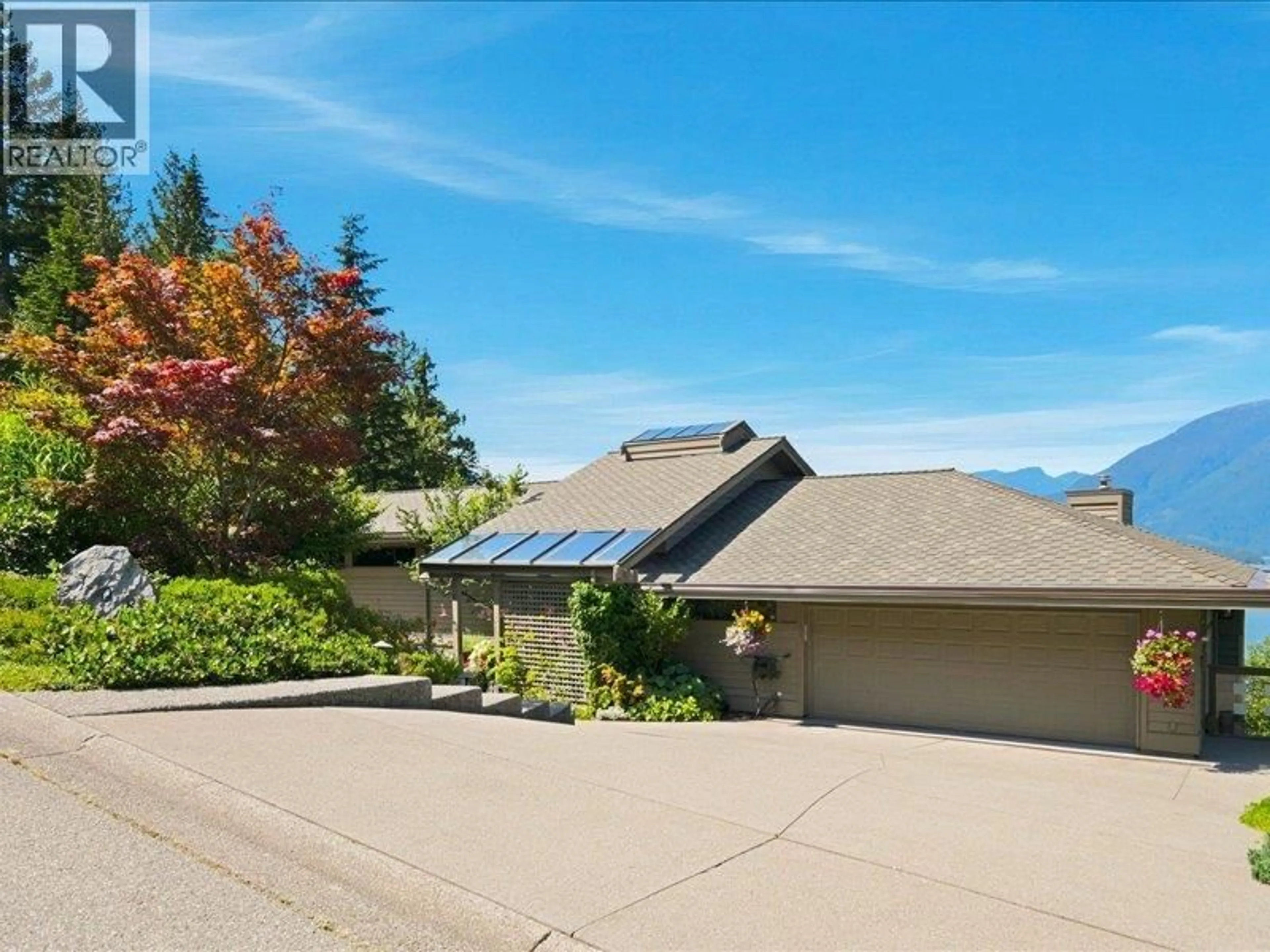 A pic from outside/outdoor area/front of a property/back of a property/a pic from drone, mountain view for 108 FURRY CREEK DRIVE, West Vancouver British Columbia V8B1A3