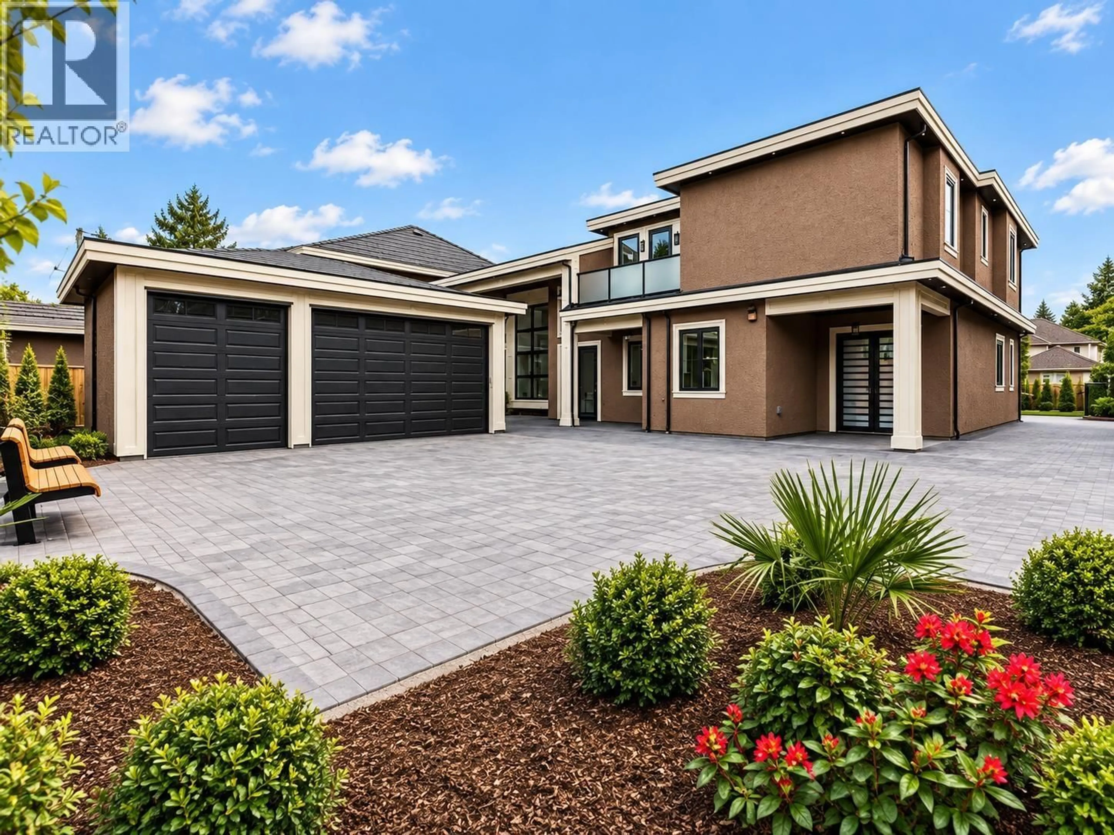 Home with brick exterior material, street for 9631 BAKERVIEW DRIVE, Richmond British Columbia V7A2A2