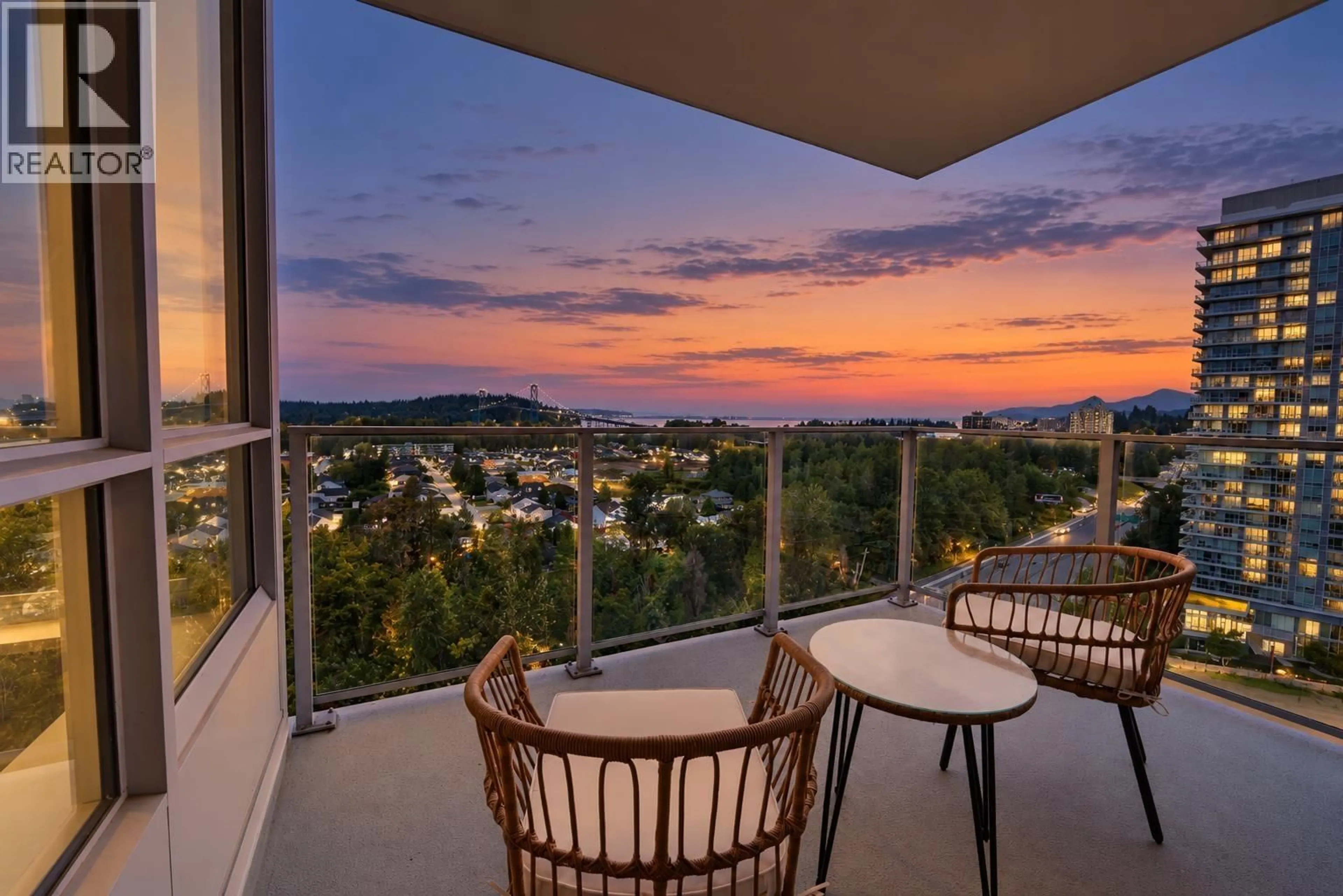 Balcony in the apartment, unknown for 1405 - 1632 LIONS GATE LANE, North Vancouver British Columbia V7P0E2