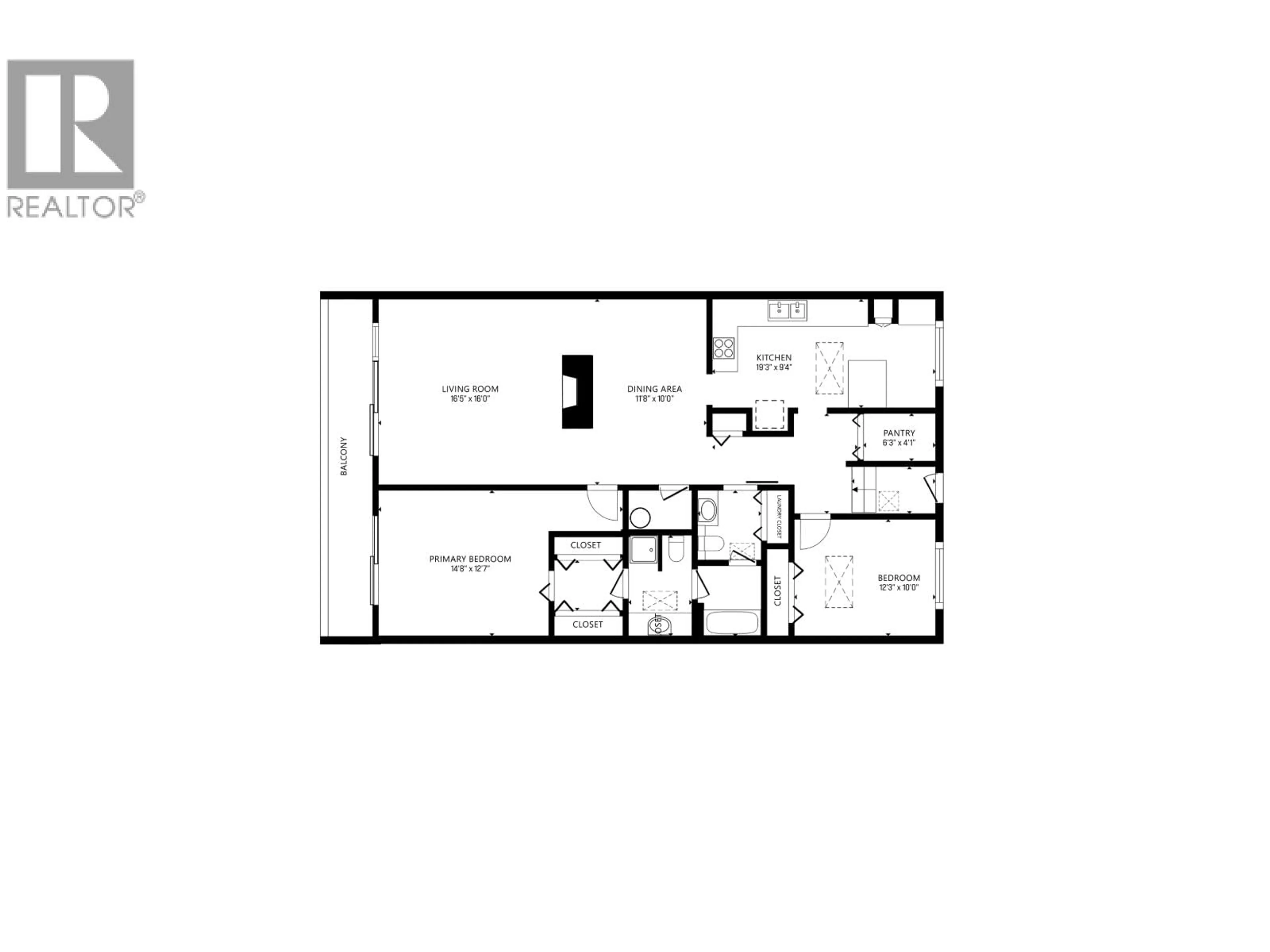 Floor plan for 8 - 2206 FOLKESTONE WAY, West Vancouver British Columbia V7S2X7