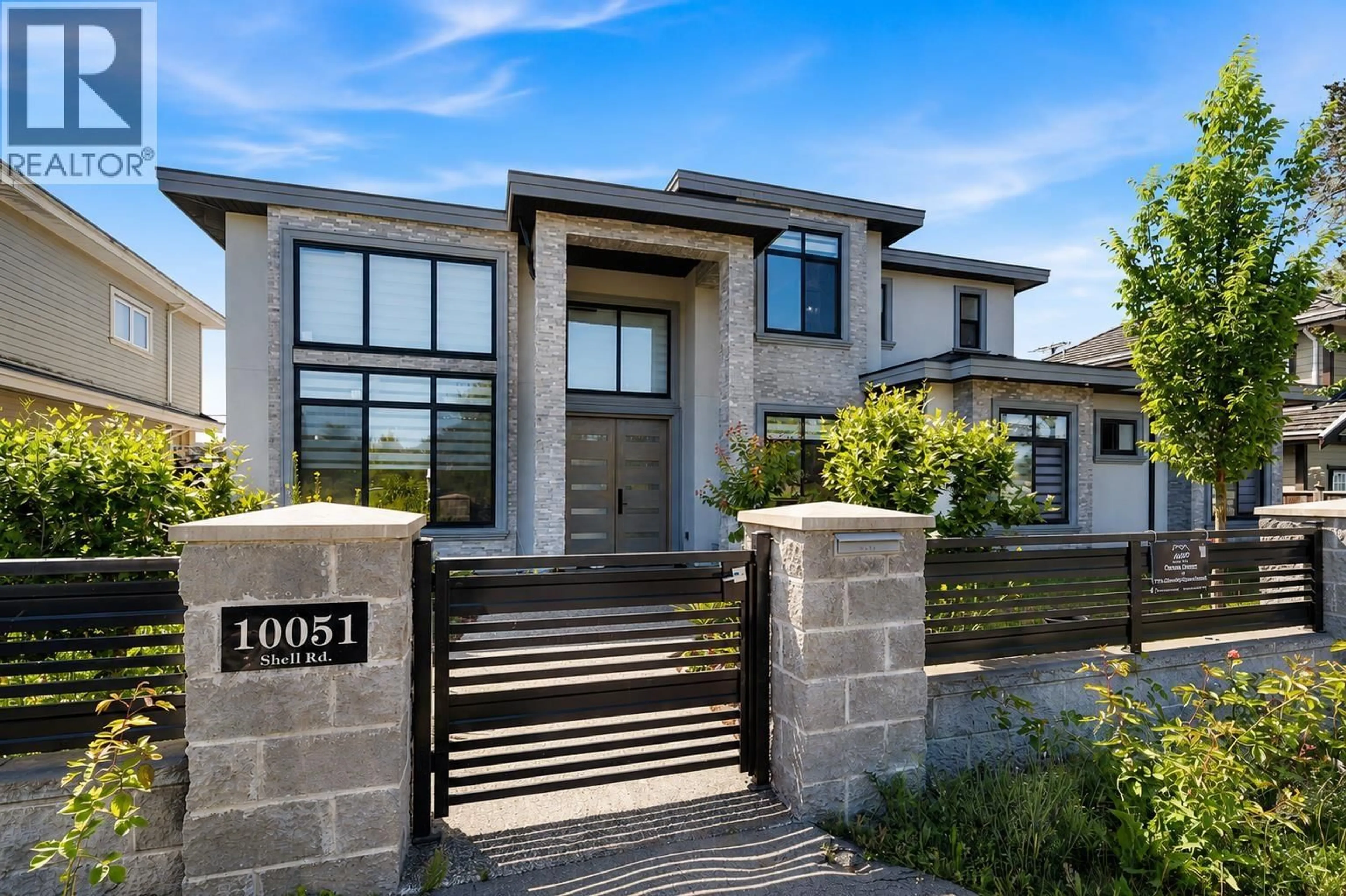 Home with brick exterior material, street for 10051 SHELL ROAD, Richmond British Columbia V7A3W4