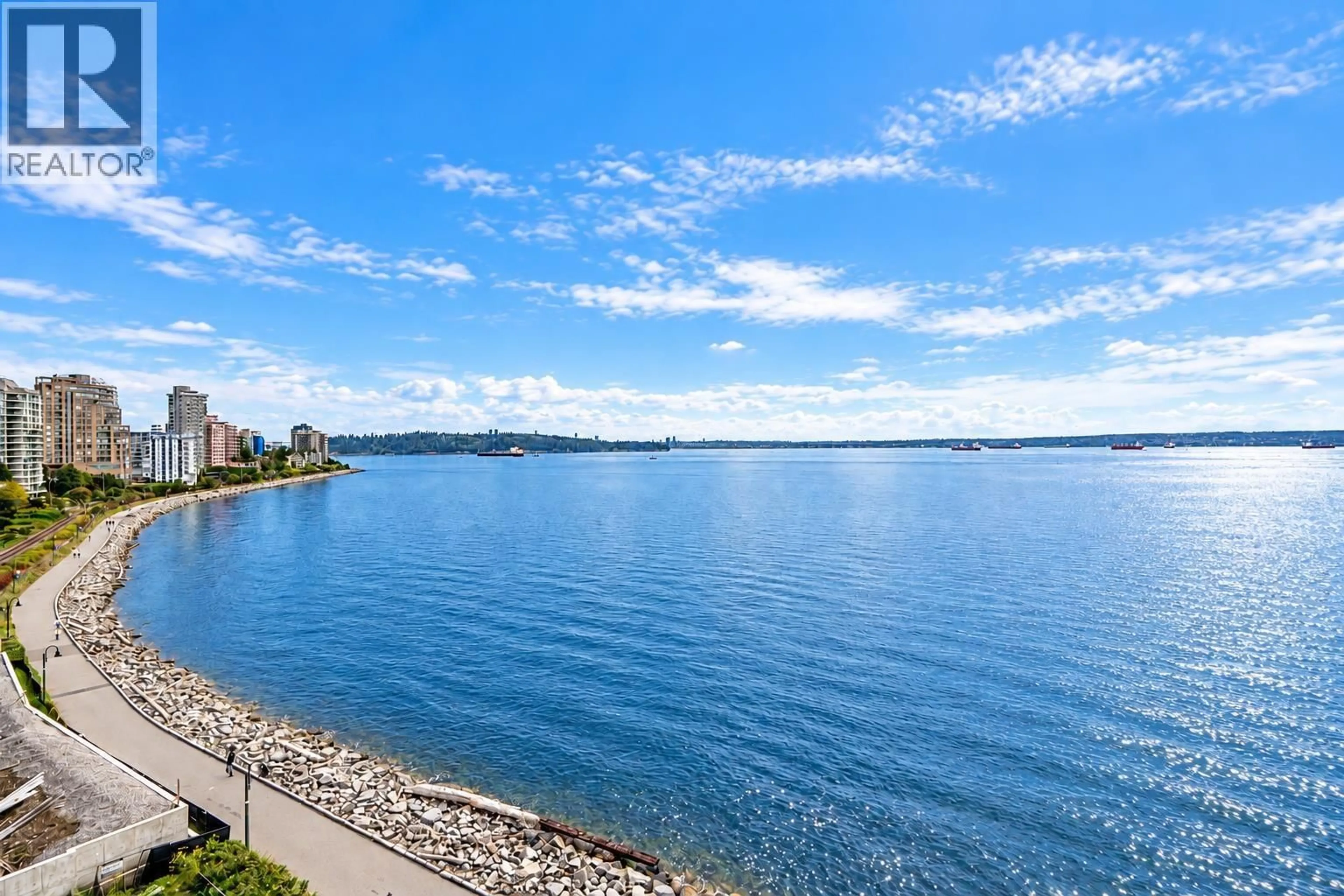 Patio, water/lake/river/ocean view for 807 - 150 24TH STREET, West Vancouver British Columbia V7V4G8