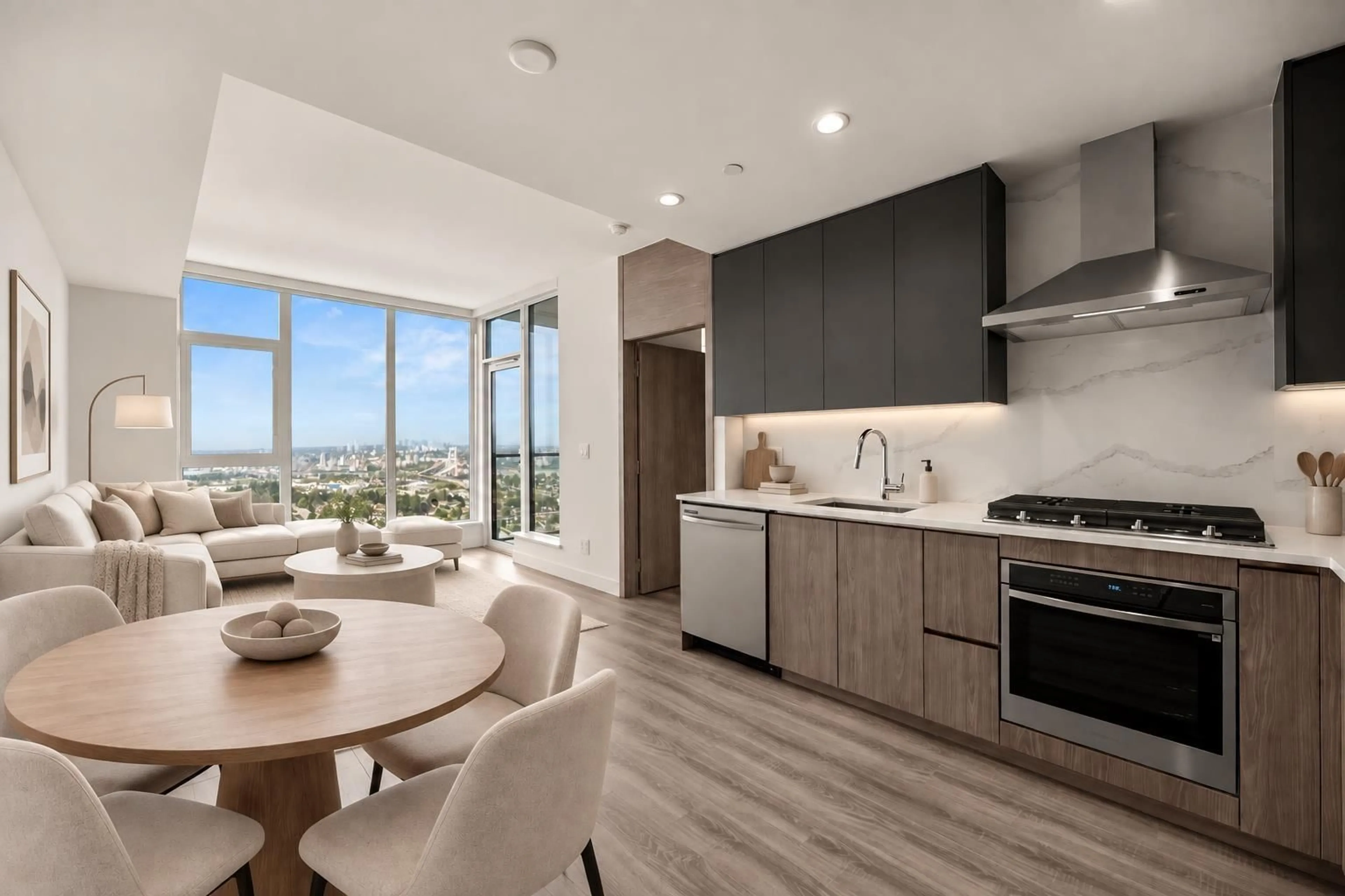 Open concept kitchen, unknown for 3808 - 10750 135A STREET, Surrey British Columbia V3T0V4
