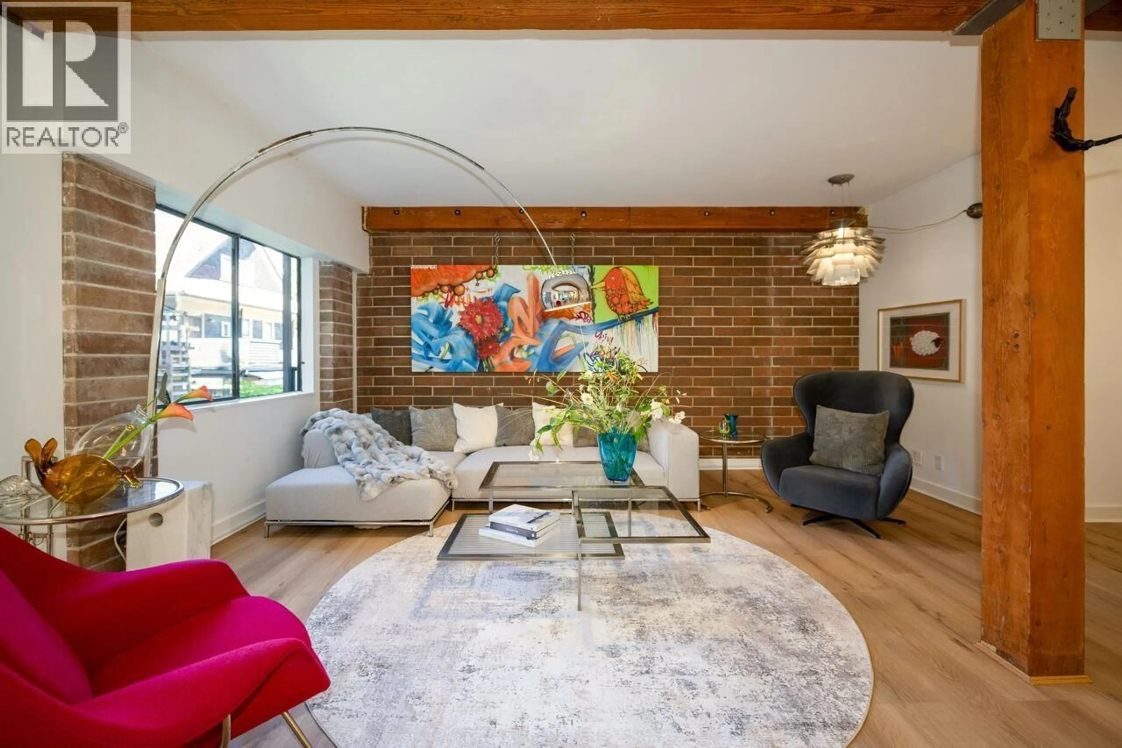 Living room with furniture, unknown for 202 - 1535 NELSON STREET, Vancouver British Columbia V6G1M2