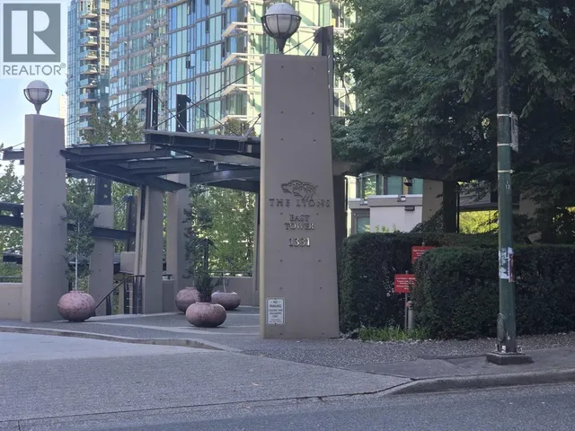 1109 - 1367 ALBERNI STREET, Vancouver 4