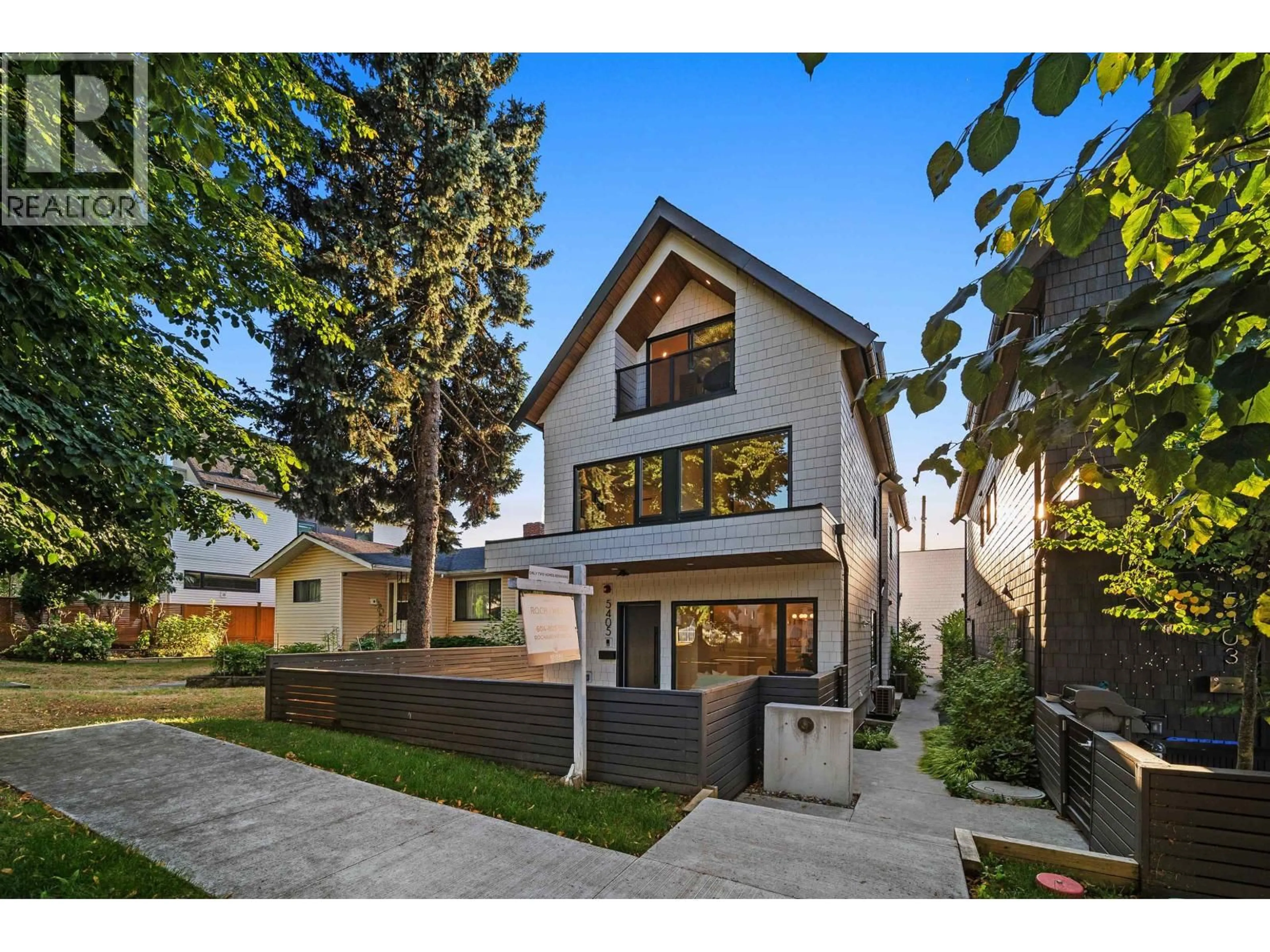 Home with brick exterior material, street for 5405 WALES STREET, Vancouver British Columbia V5R3M9