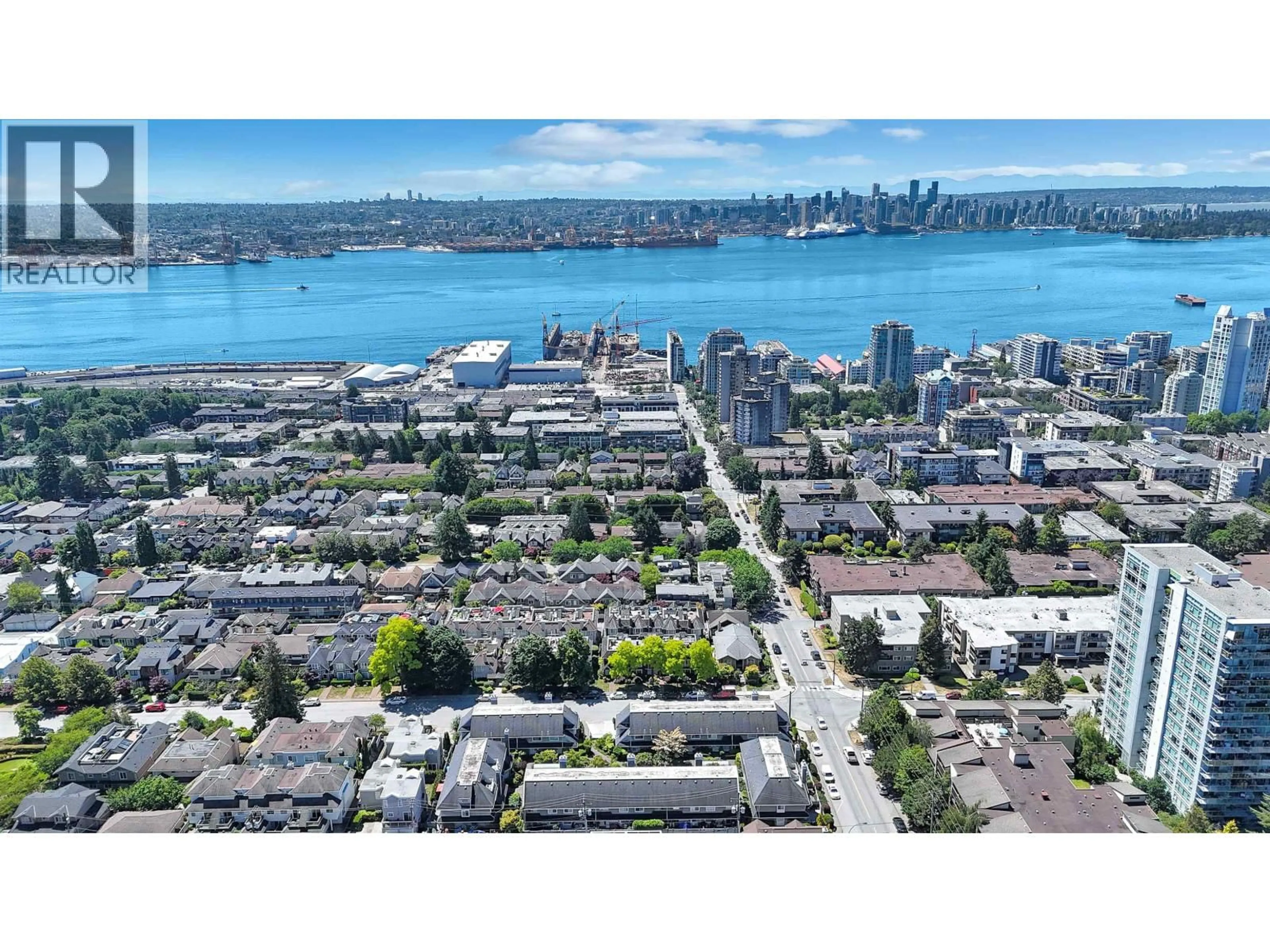 A pic from outside/outdoor area/front of a property/back of a property/a pic from drone, unknown for 108 - 216 6TH STREET, North Vancouver British Columbia V7L1P5