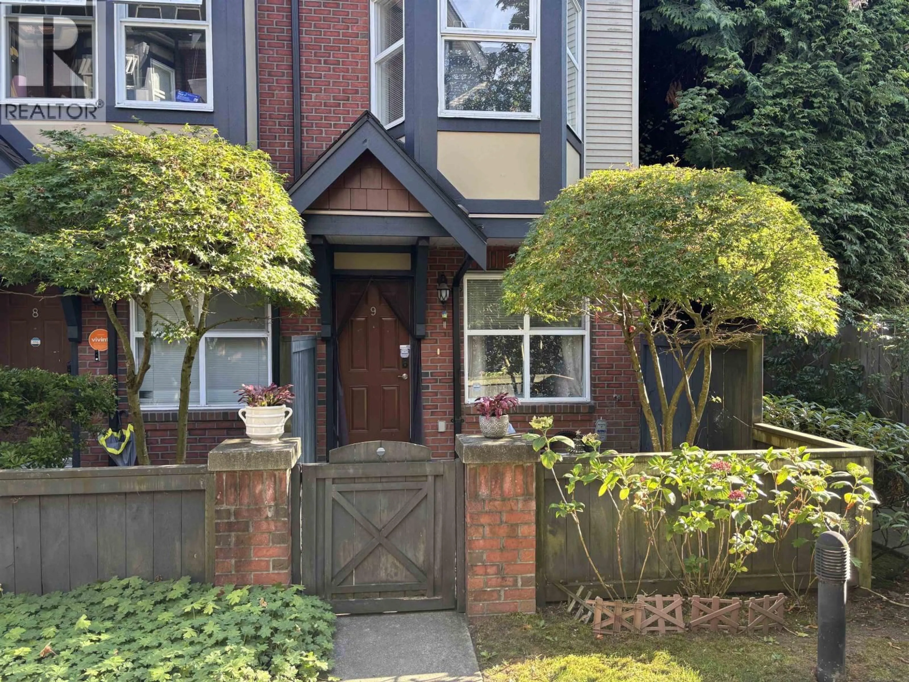Home with brick exterior material, street for 9 - 6099 ALDER STREET, Richmond British Columbia V6Y0A8