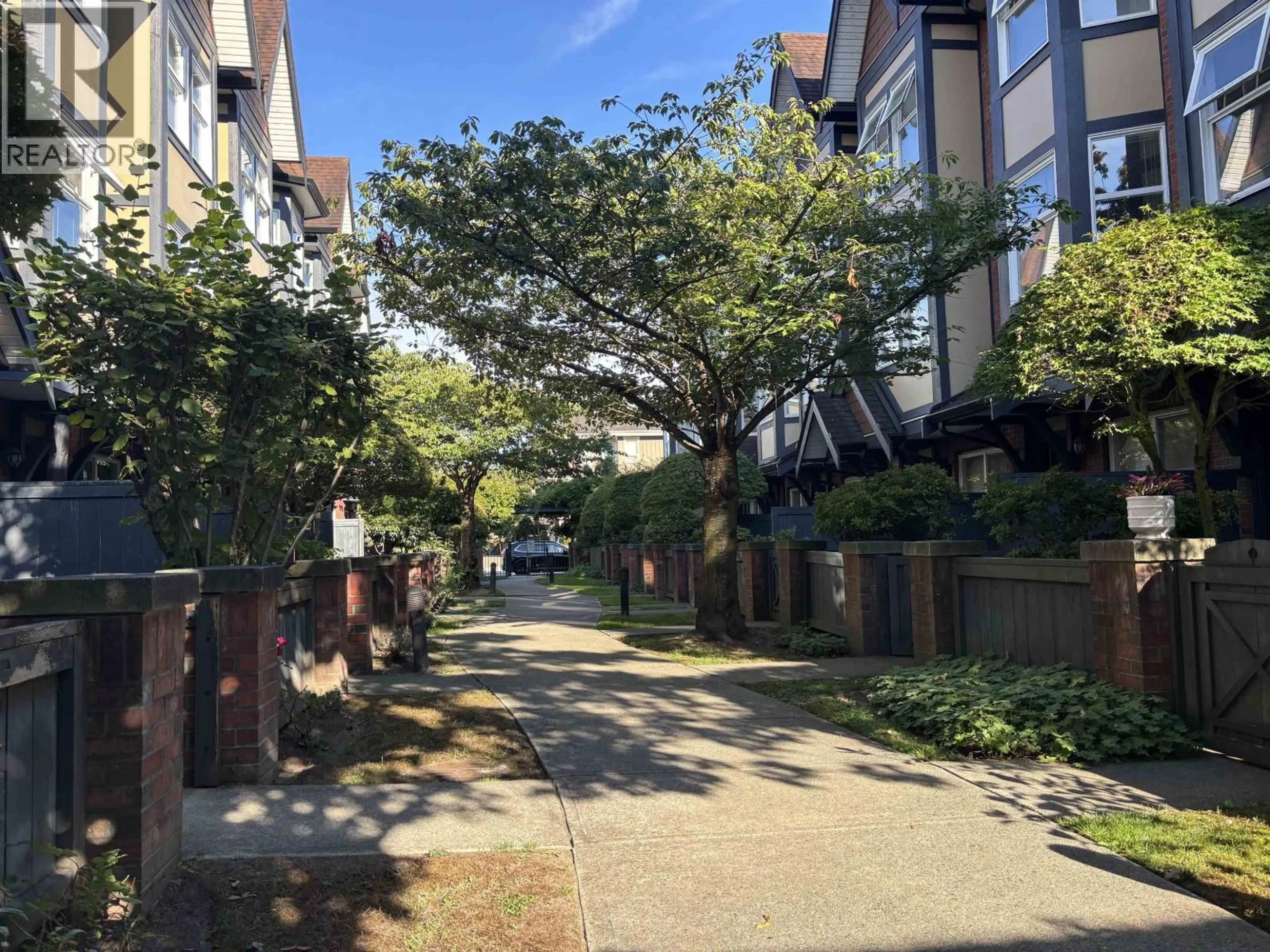 A pic from outside/outdoor area/front of a property/back of a property/a pic from drone, street for 9 - 6099 ALDER STREET, Richmond British Columbia V6Y0A8