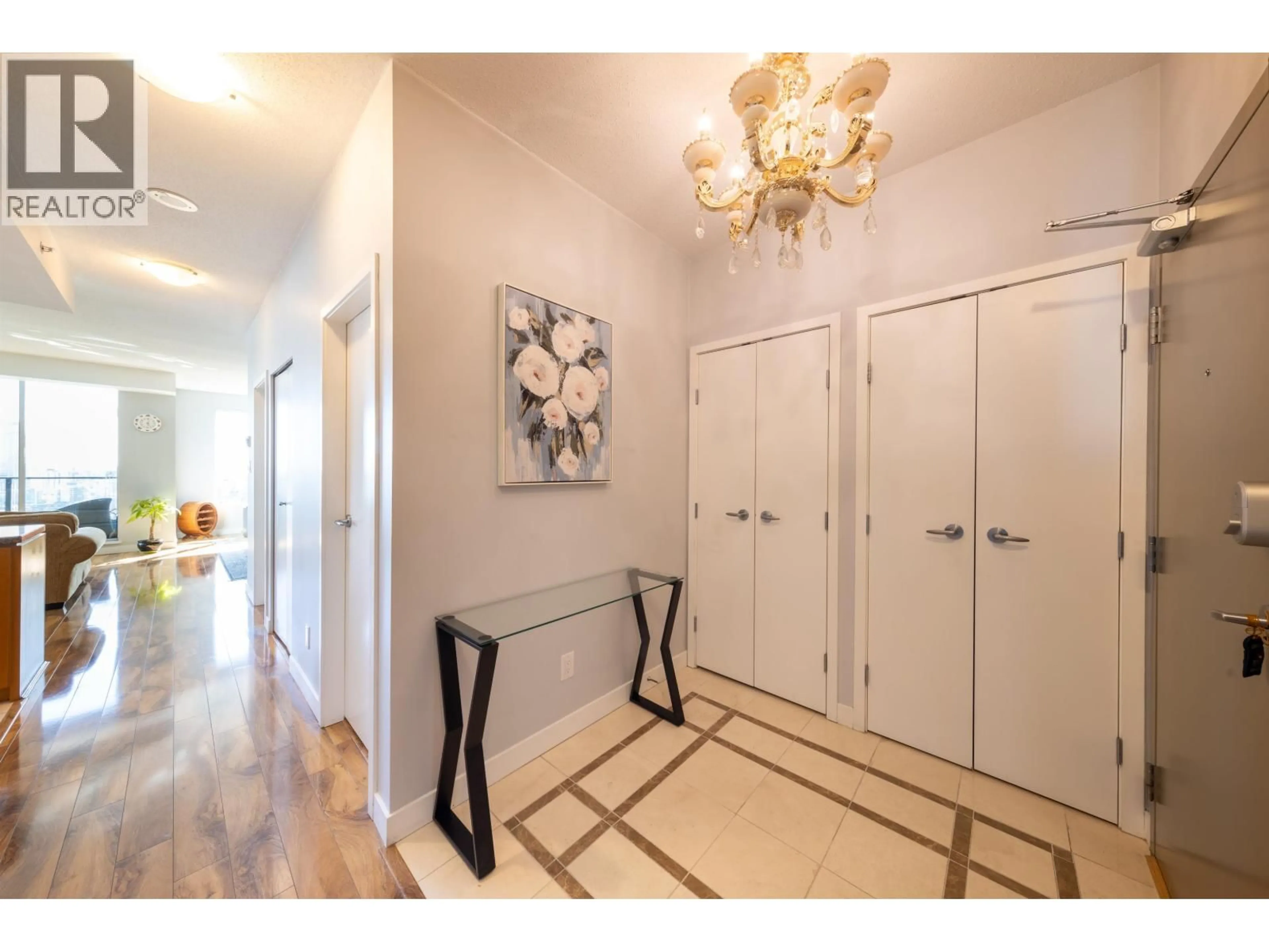 Indoor entryway for 3601 - 1438 RICHARDS STREET, Vancouver British Columbia V6Z3B8