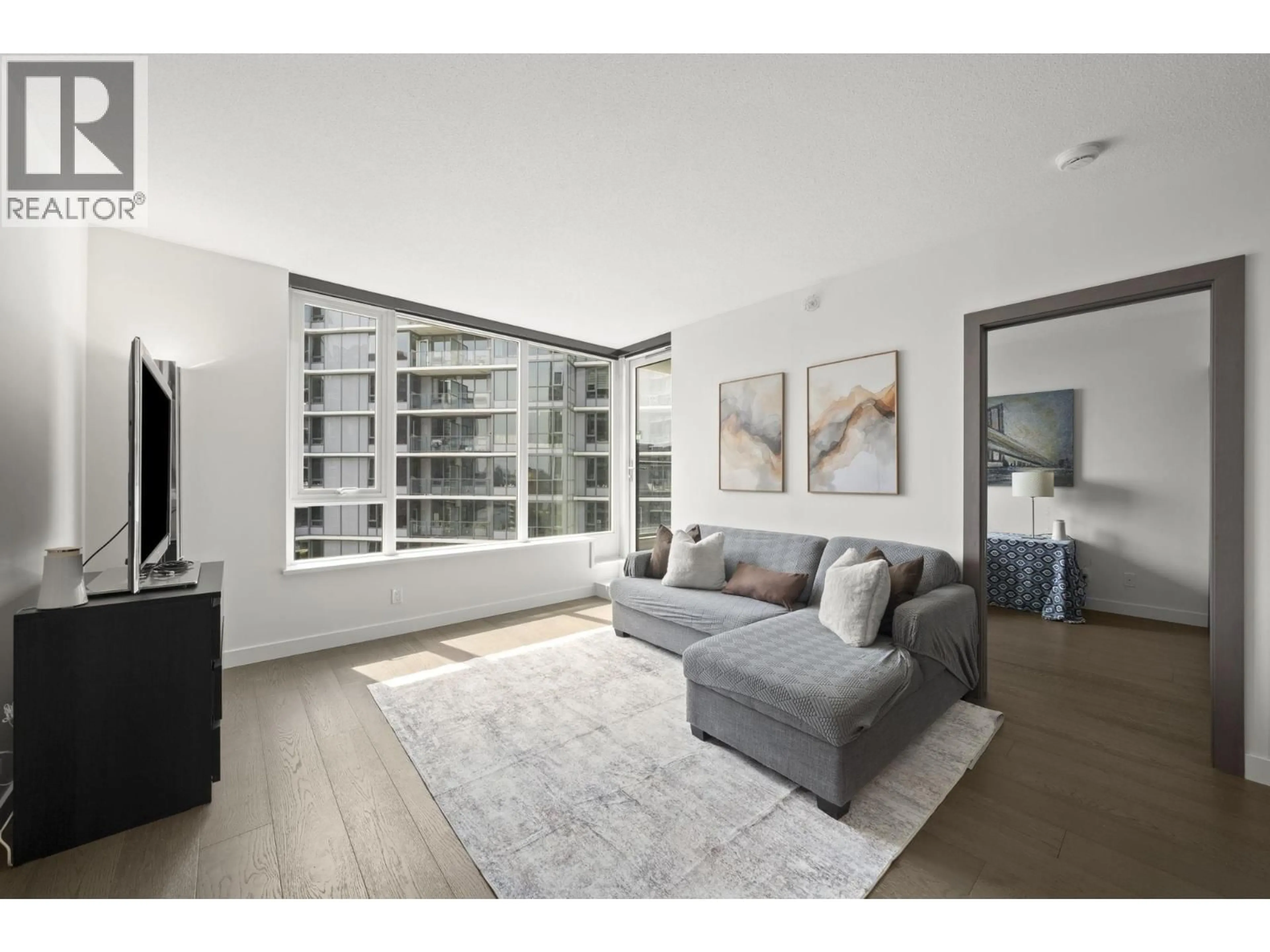 Living room with furniture, unknown for 1251 - 38 SMITHE STREET, Vancouver British Columbia V6B0P3
