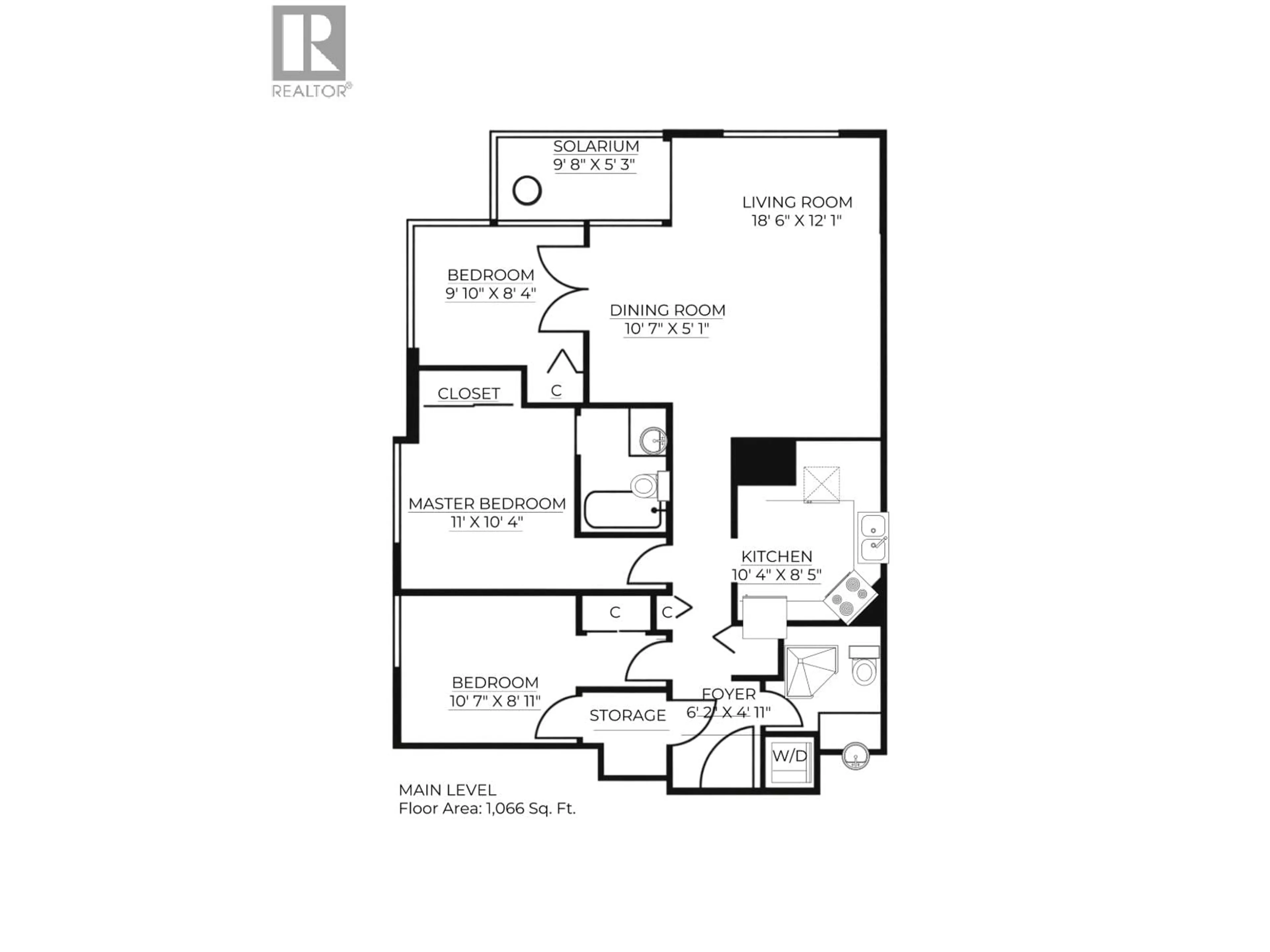 Floor plan for 1903 - 1238 MELVILLE STREET, Vancouver British Columbia V6E4N2
